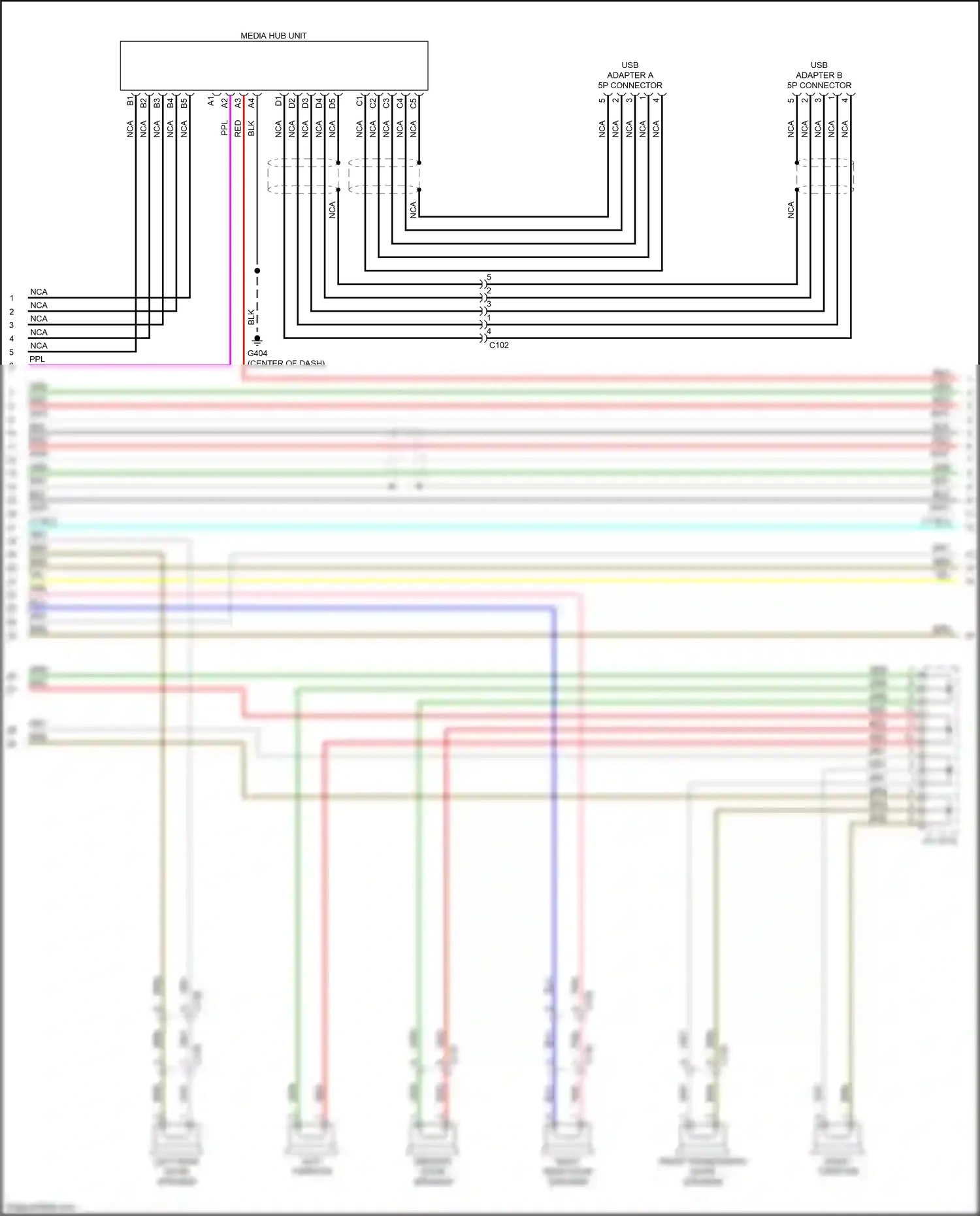 Wiring diagram yel for Honda Pilot III (2015-2018) (68 of 128)