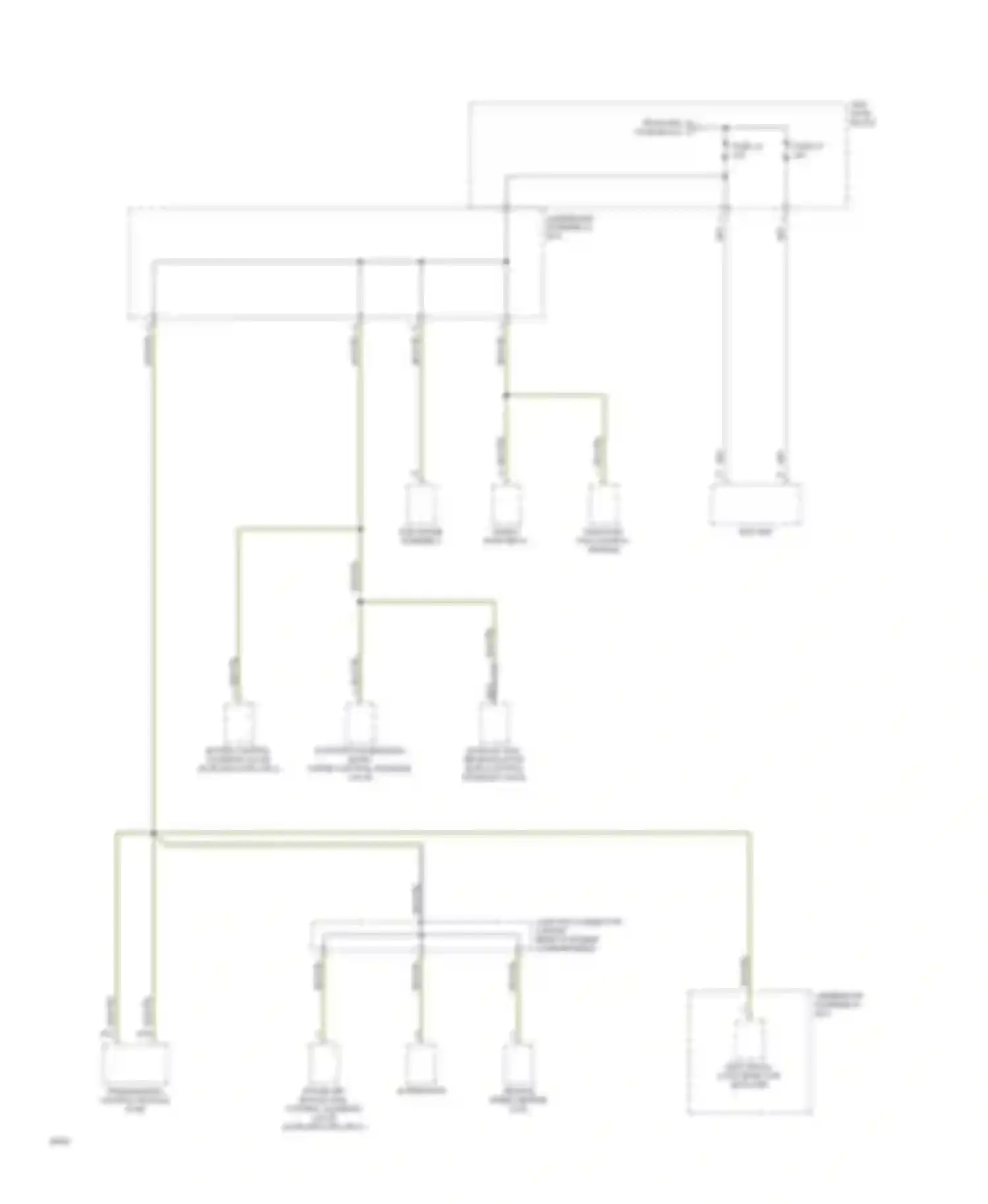 Prelude Honda IV (1992-1996): Power distribution circuit (5 of 5)