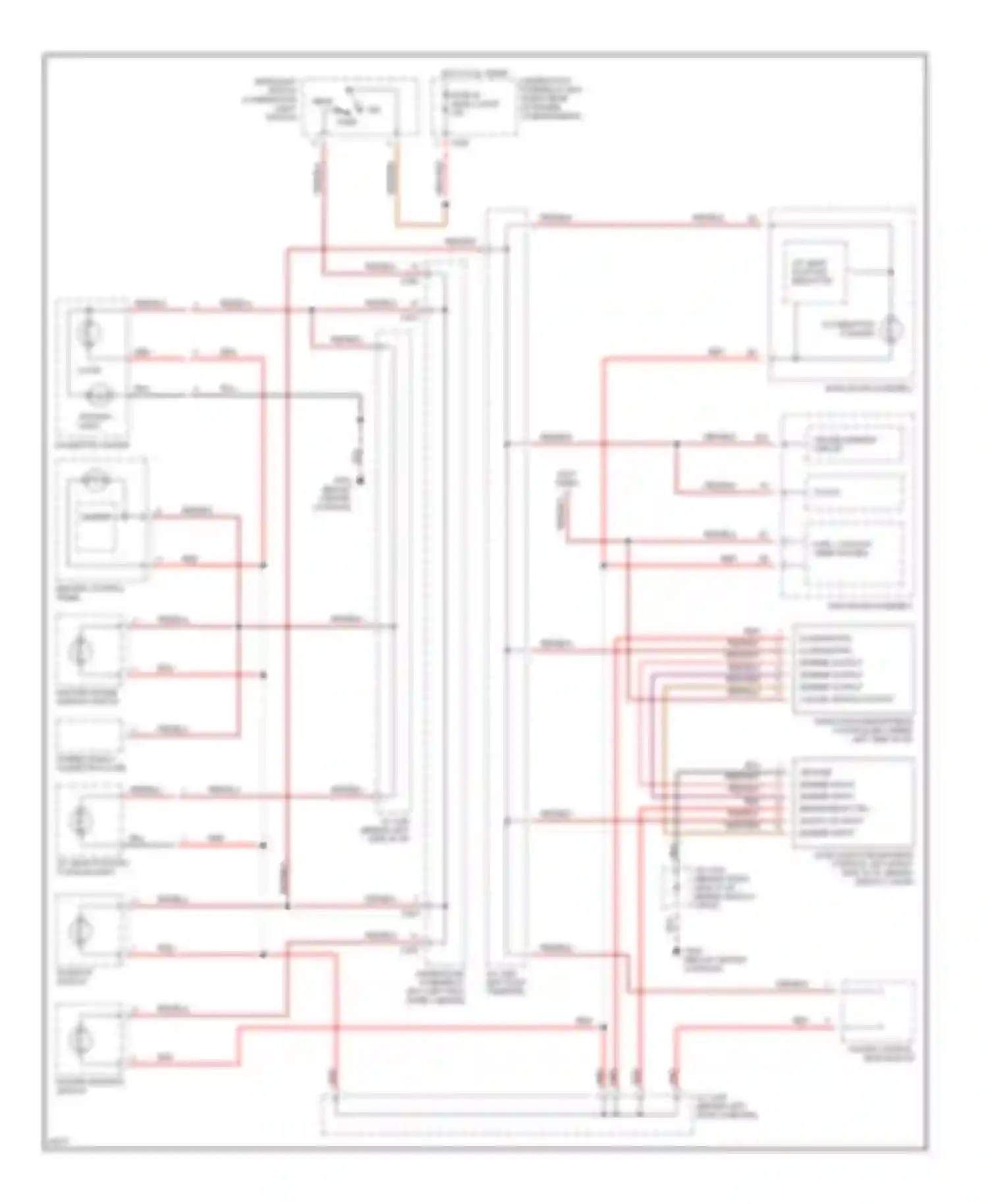 Wiring diagram a/t gear position indicator for Honda Prelude IV (1992-1996) (2 of 3)