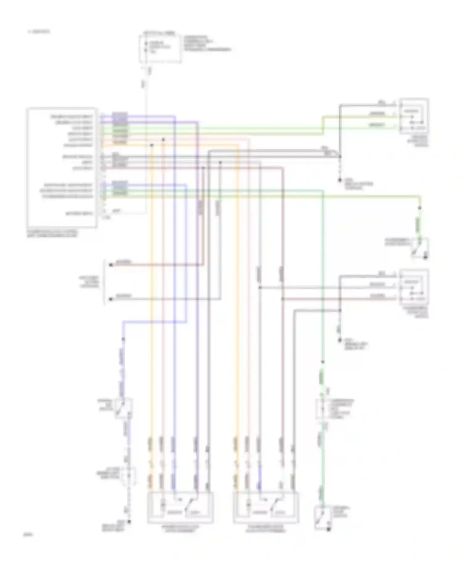 Wiring diagram battery input for Honda Prelude IV (1992-1996)