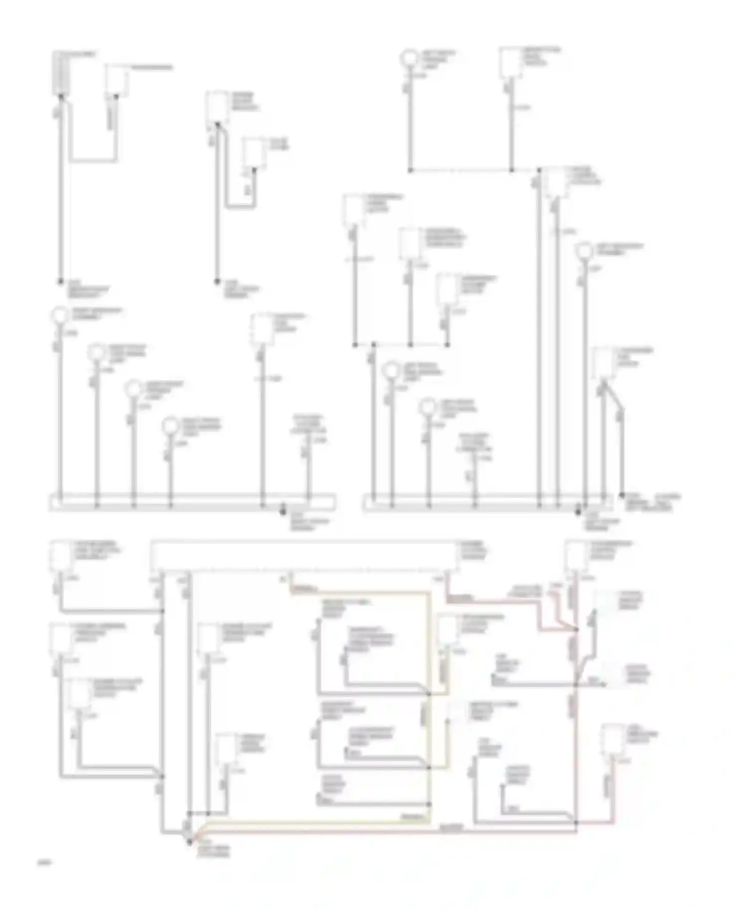 Wiring diagram cyp/tdc sensor shield for Honda Prelude IV (1992-1996)
