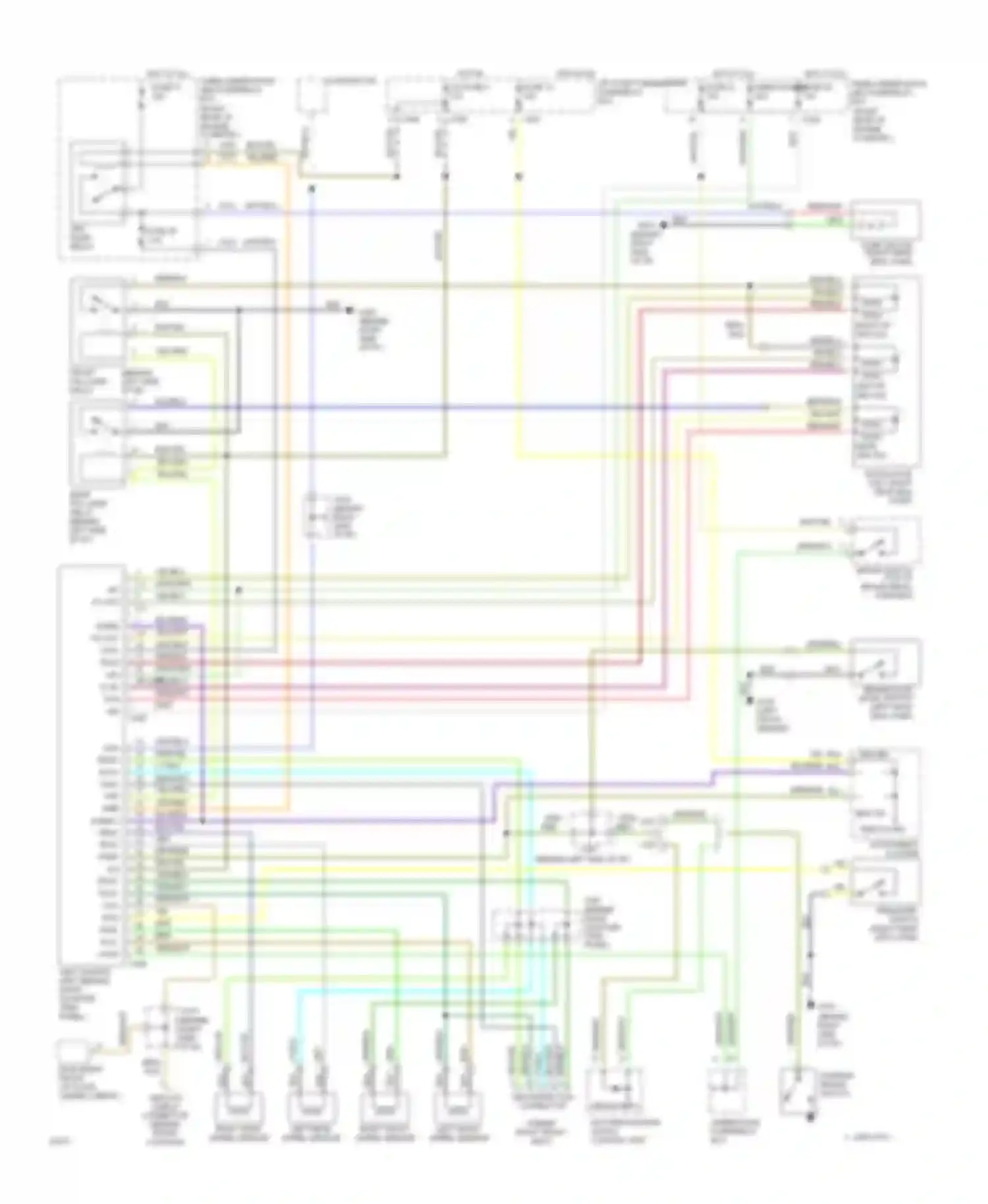 Wiring diagram brn for Honda Prelude IV (1992-1996) (2 of 14)