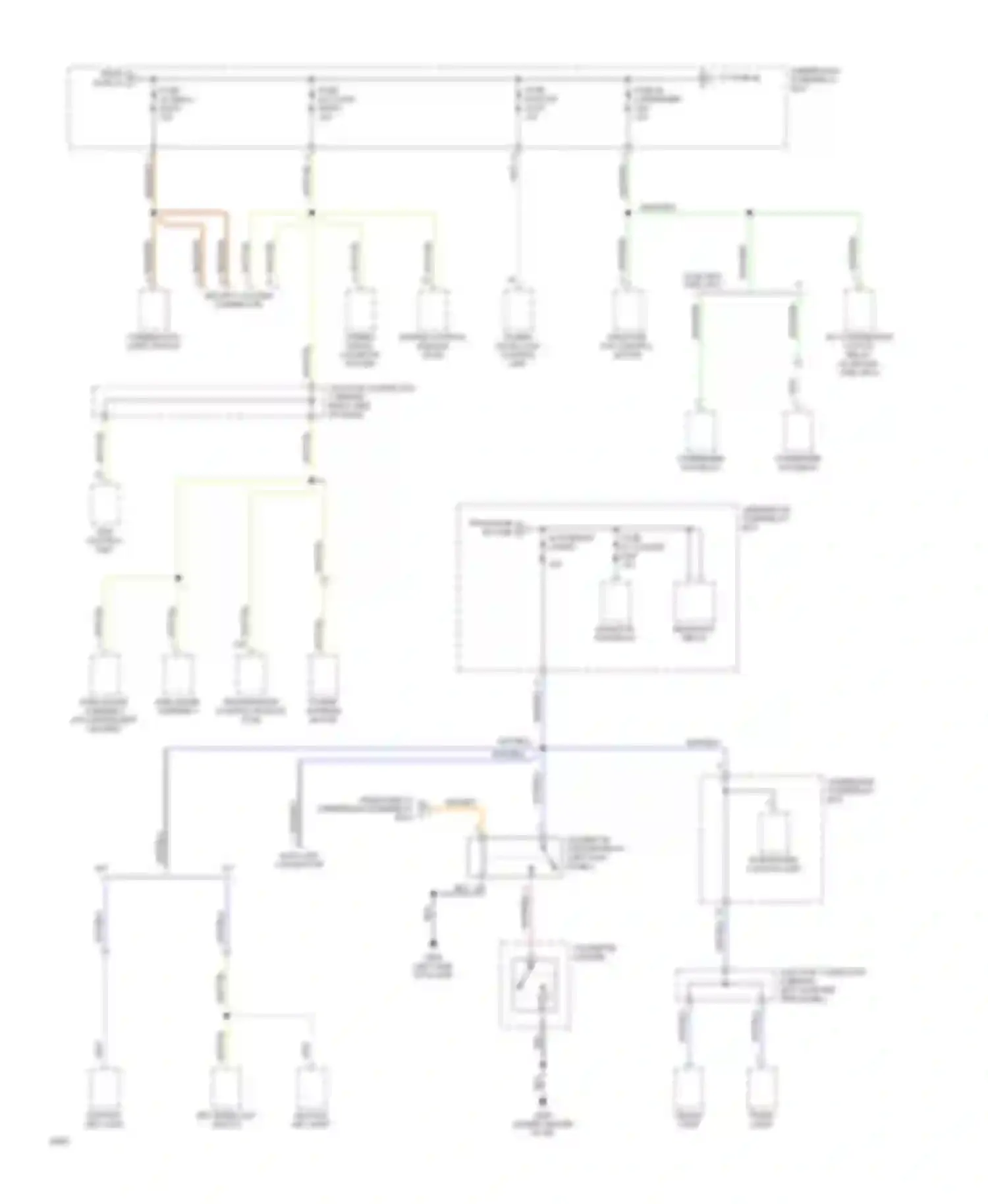 Wiring diagram fuse 47 cooling fan for Honda Prelude IV (1992-1996)