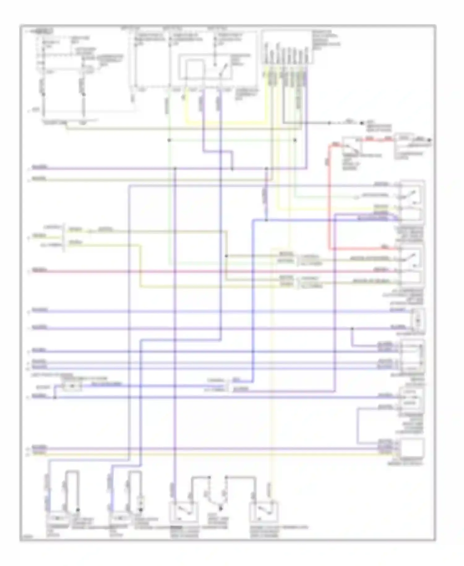 Wiring diagram yel/blk for Honda Prelude IV (1992-1996) (2 of 12)