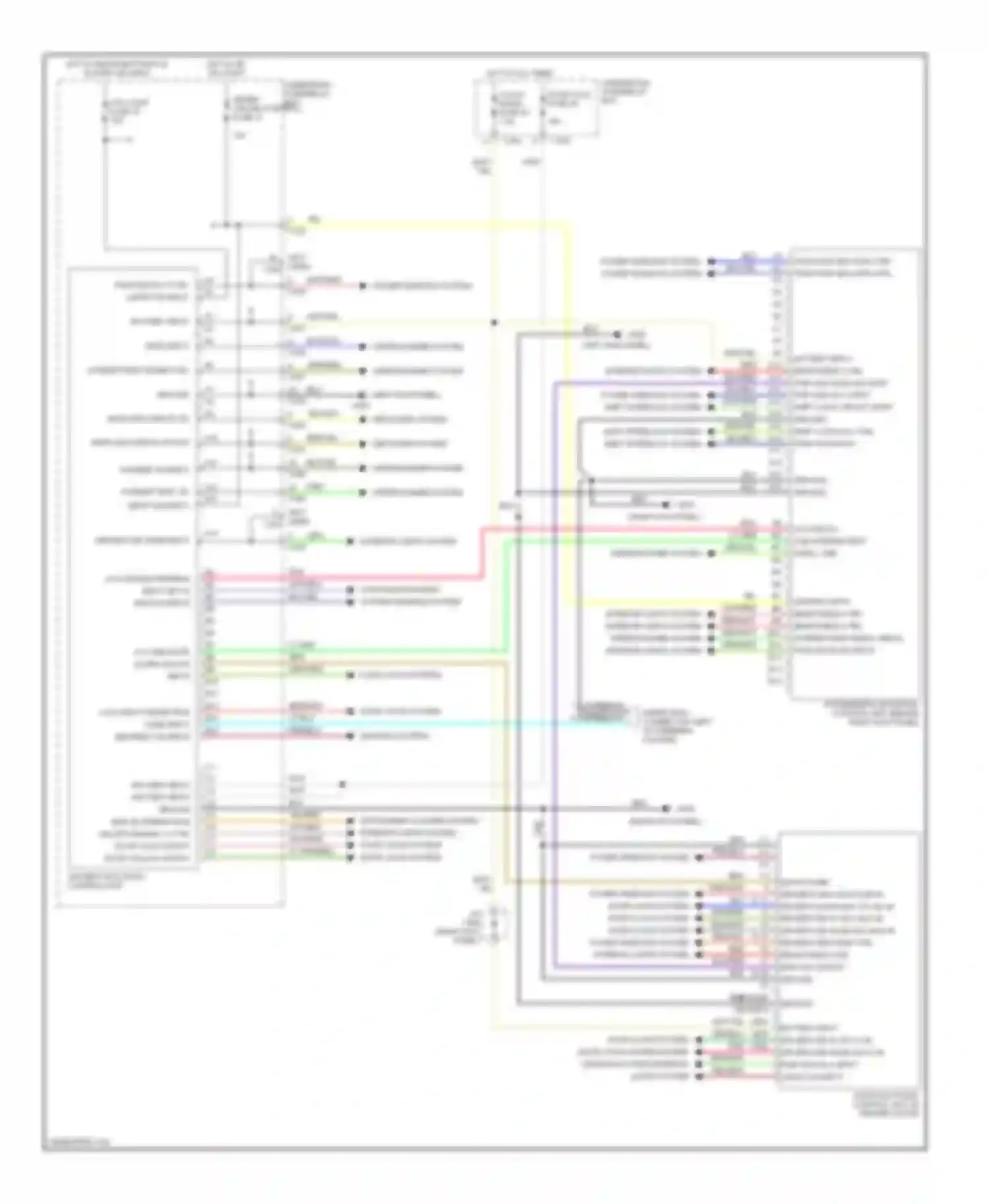 Prelude Honda V (1996-2001): Multiplex control circuit