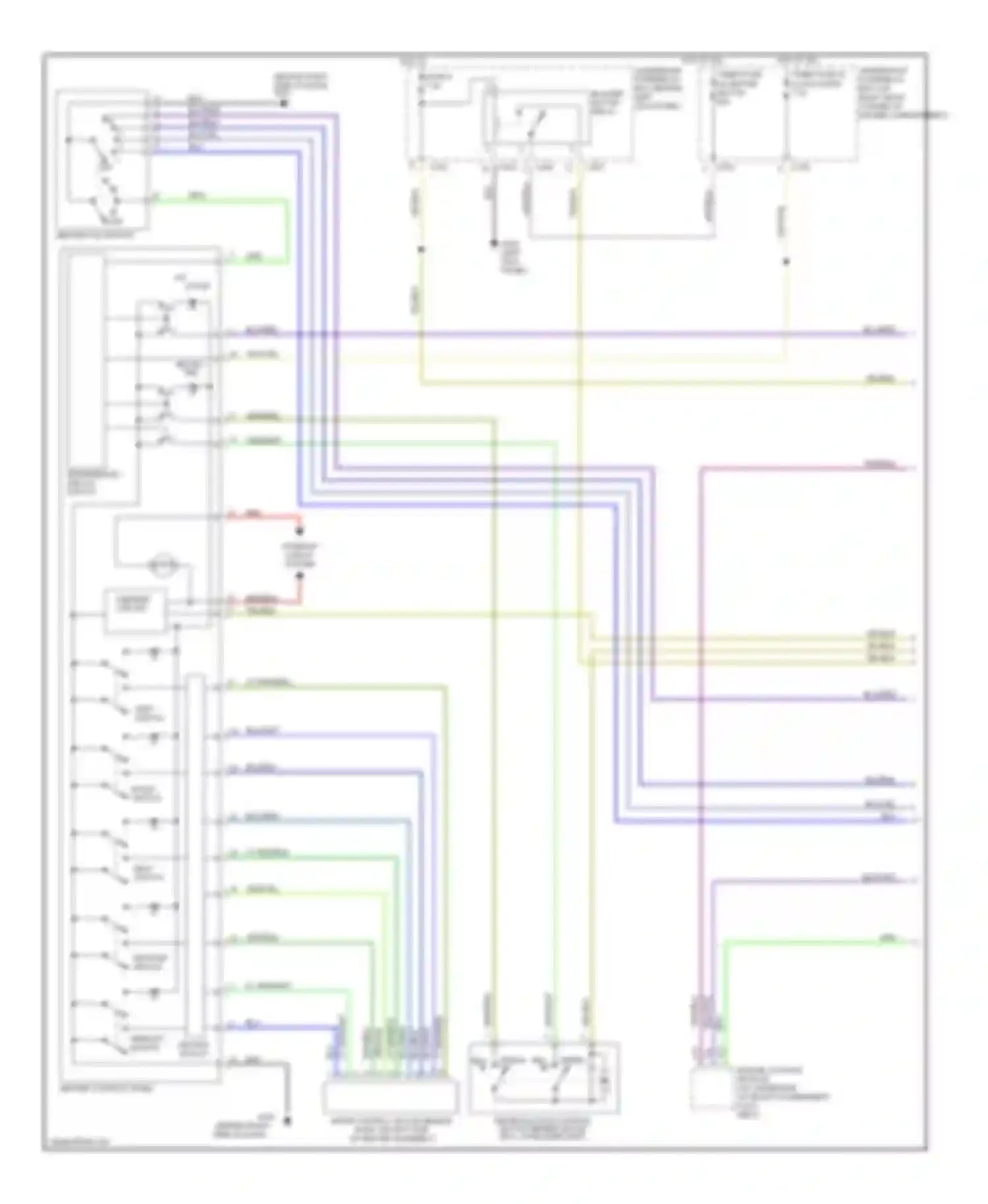 Wiring diagram a/c on ind for Honda Prelude V (1996-2001) (1 of 1)