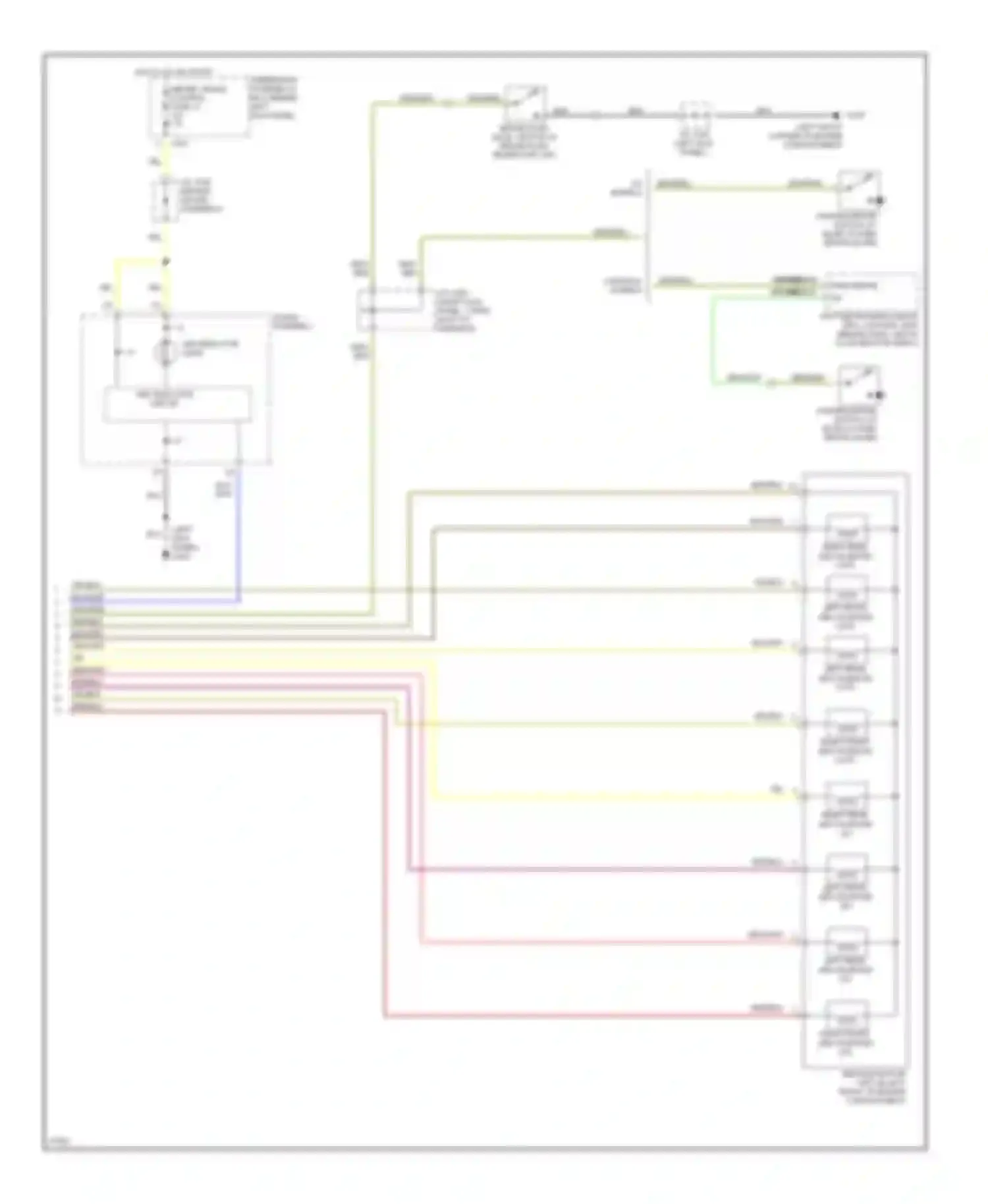 Wiring diagram canadian models for Honda Prelude V (1996-2001) (1 of 1)