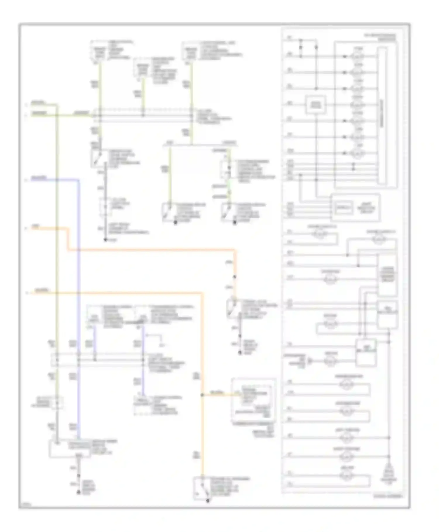 Wiring diagram dimming circuit for Honda Prelude V (1996-2001) (4 of 7)