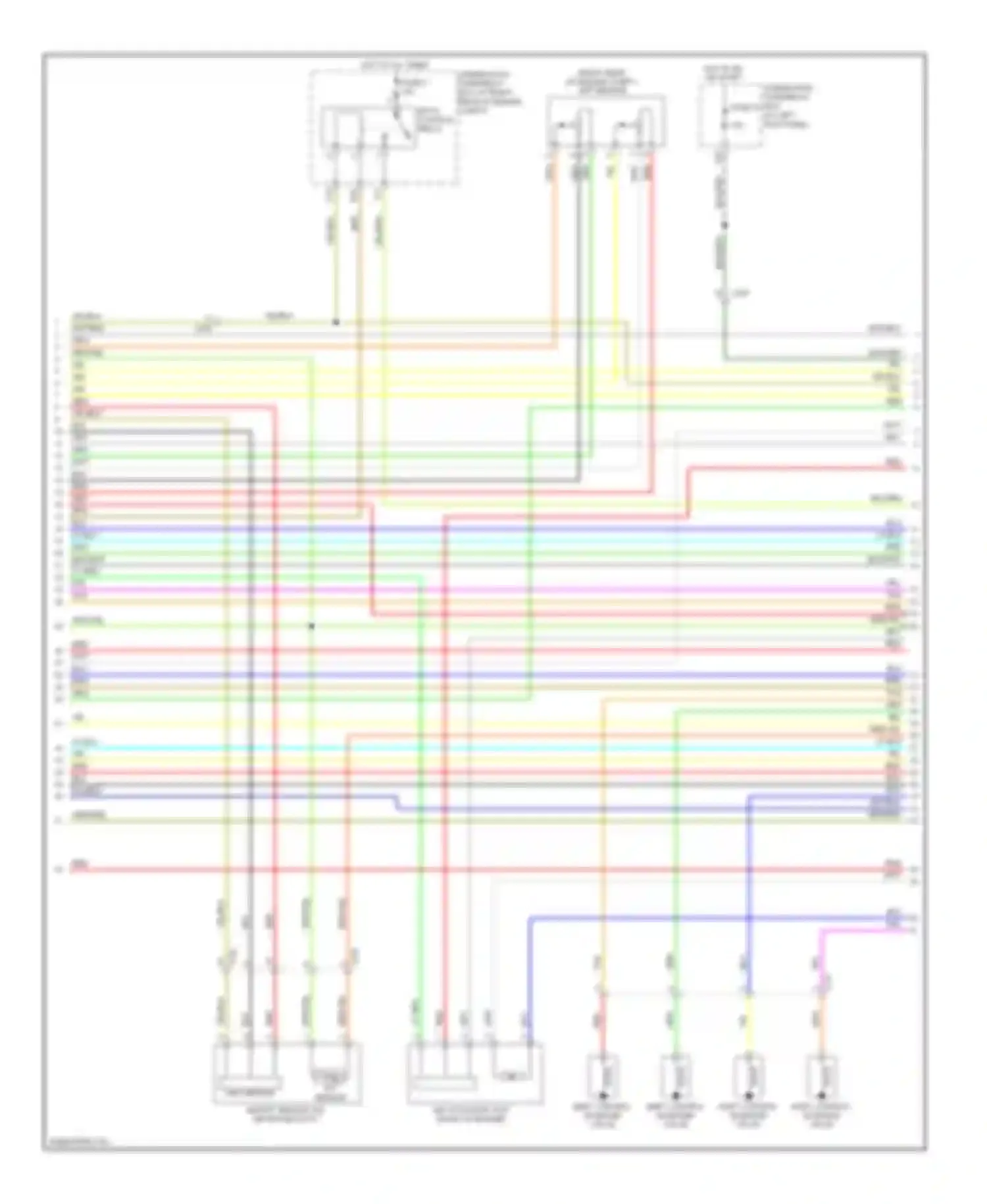 Ridgeline Honda I facelift (2009-2014): Wiring diagram engine performance 3.5l (4 of 7)