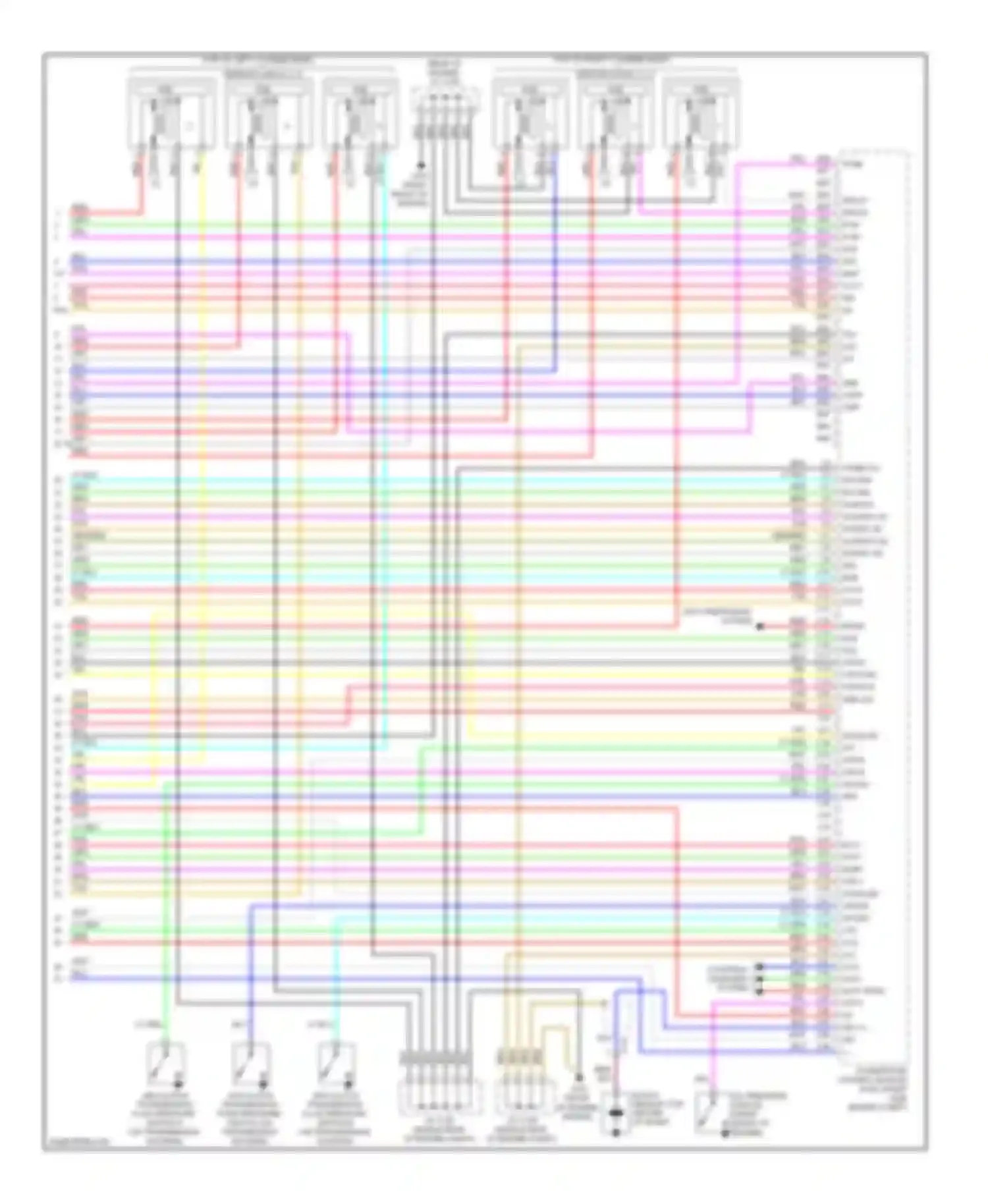 Ridgeline Honda I facelift (2009-2014): Wiring diagram engine performance 3.5l (7 of 7)