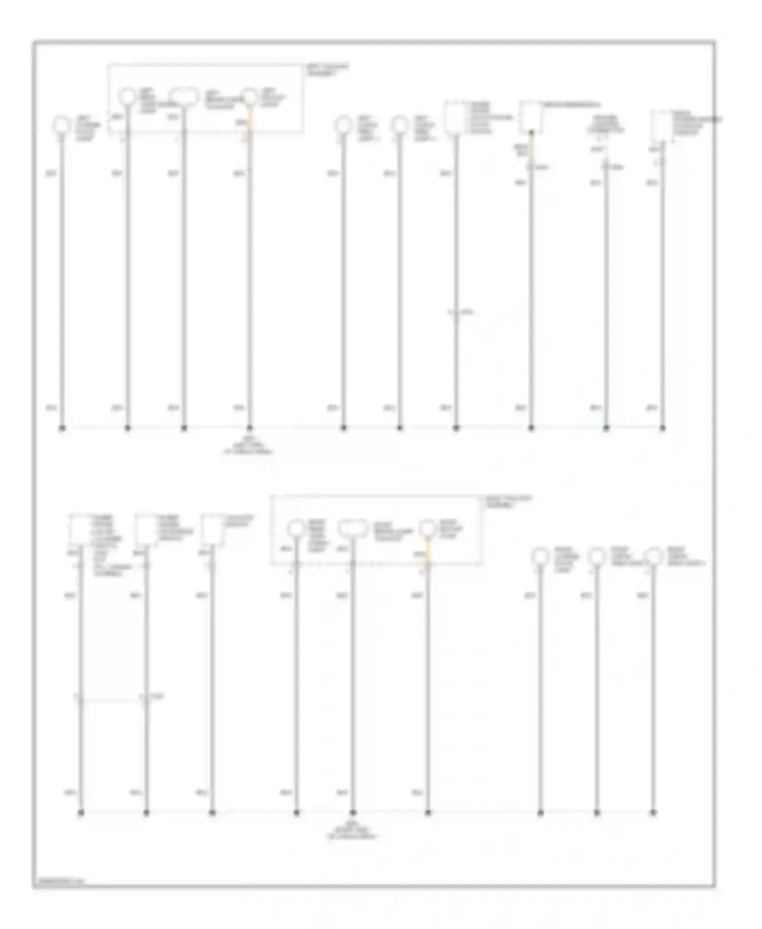 Ridgeline Honda I facelift (2009-2014): Ground distribution circuit (5 of 5)