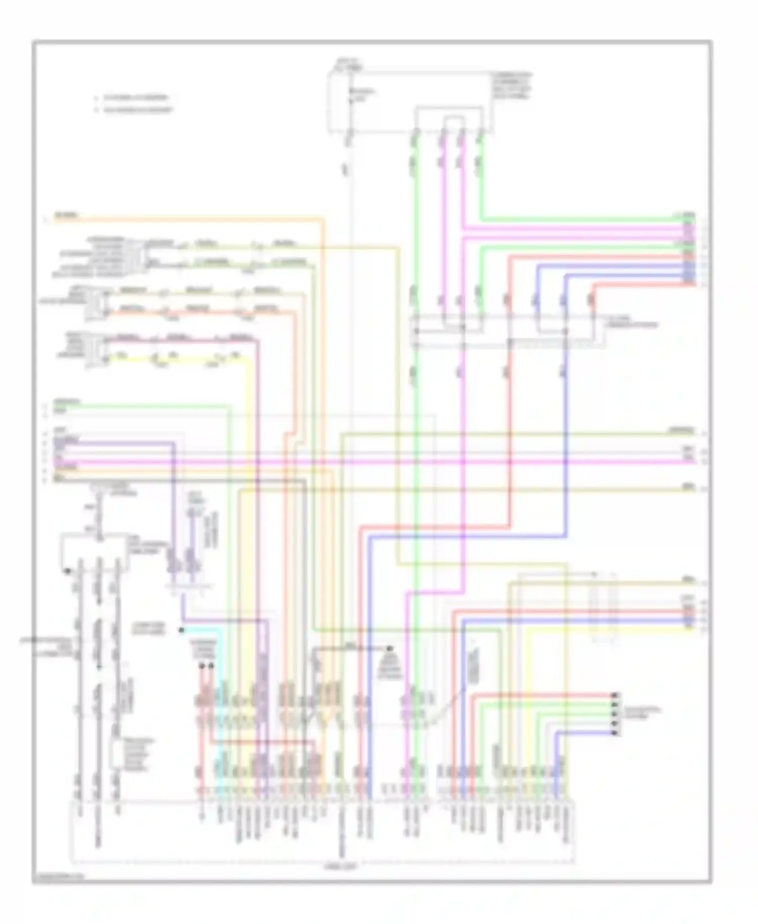 Ridgeline Honda I facelift (2009-2014): Navigation circuit (3 of 4)