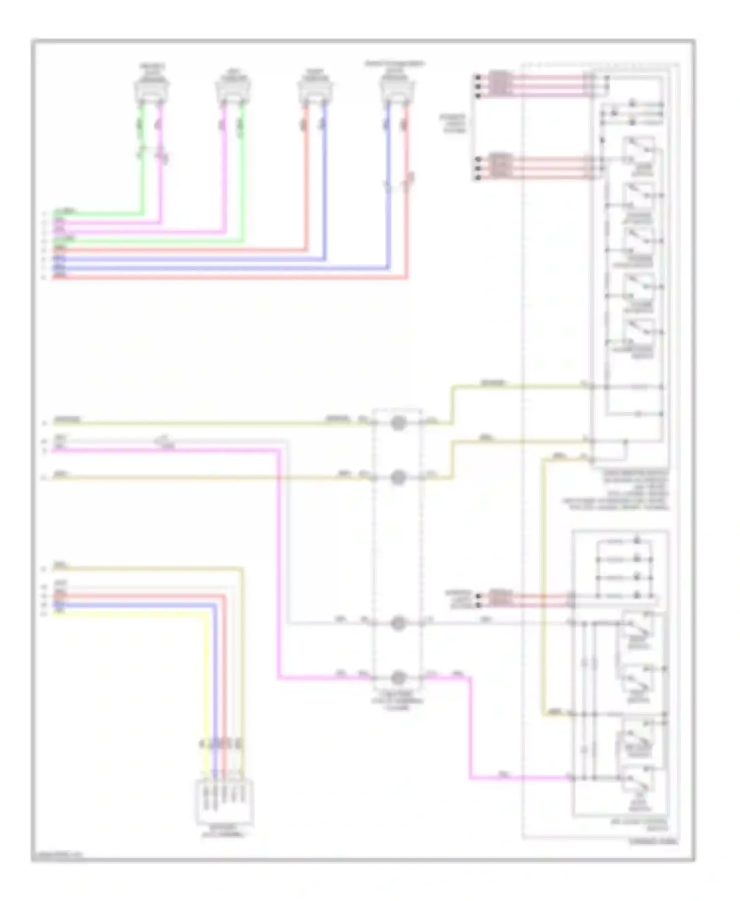 Ridgeline Honda I facelift (2009-2014): Navigation circuit (4 of 4)