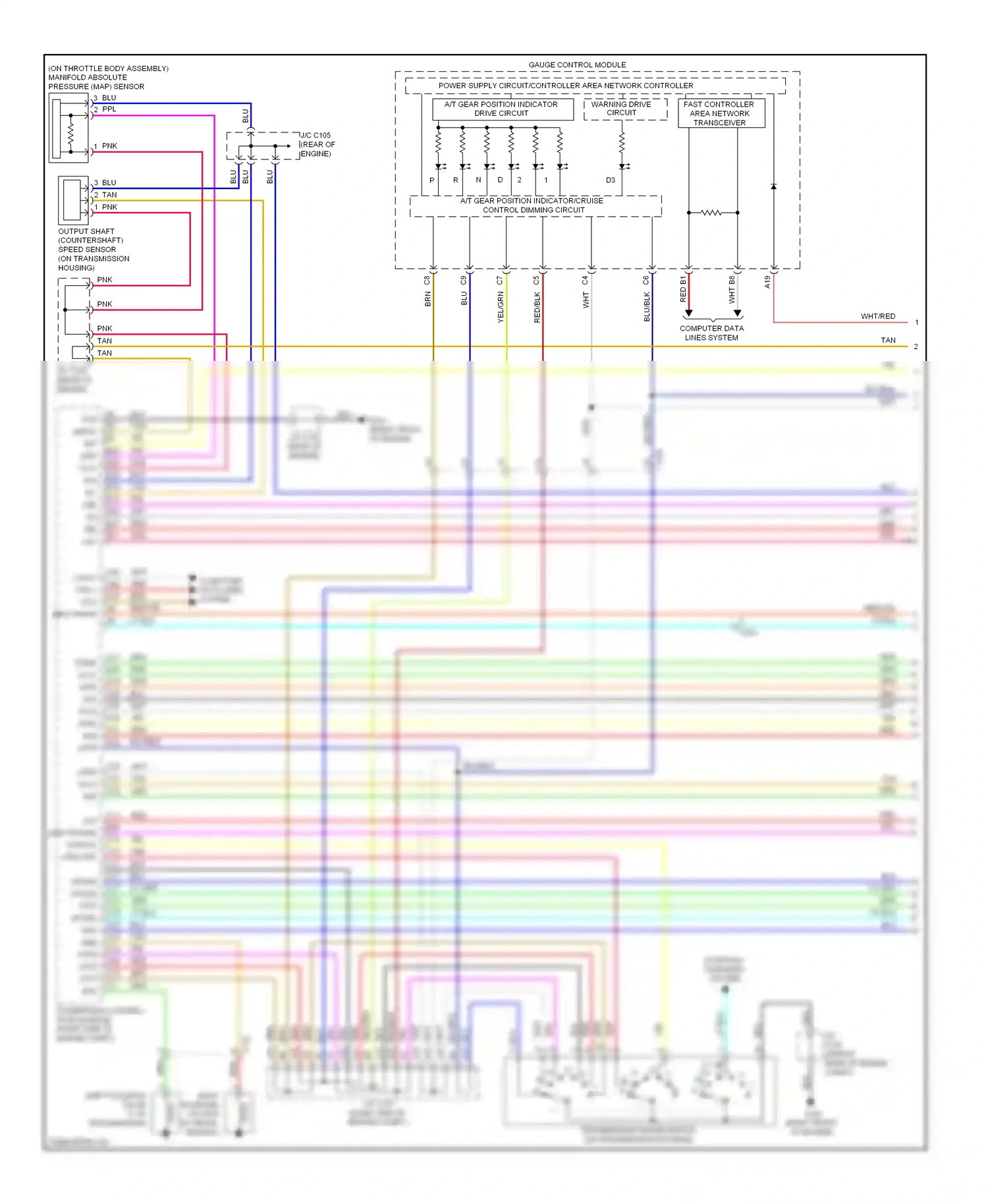 Wiring diagram blk for Honda Ridgeline I facelift (2009-2014) (72 of 84)
