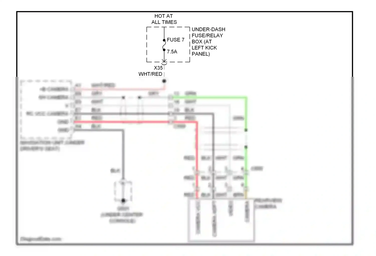 Wiring diagram brn for Honda Ridgeline I facelift (2009-2014) (30 of 44)