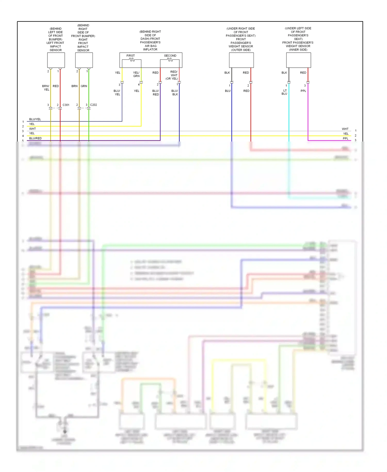 Wiring diagram grn for Honda Ridgeline I facelift (2009-2014) (57 of 59)
