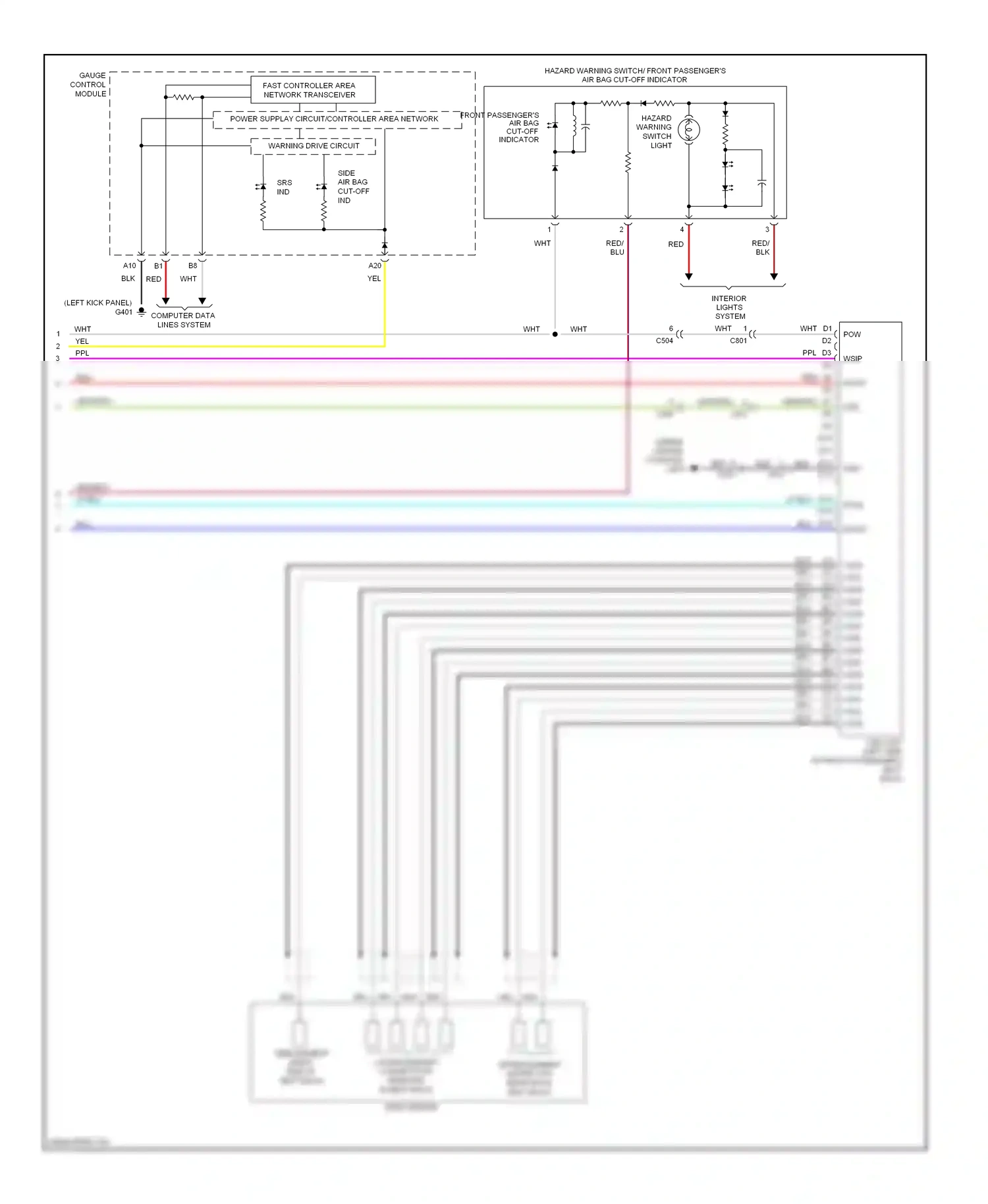 Wiring diagram nca for Honda Ridgeline I facelift (2009-2014) (11 of 11)