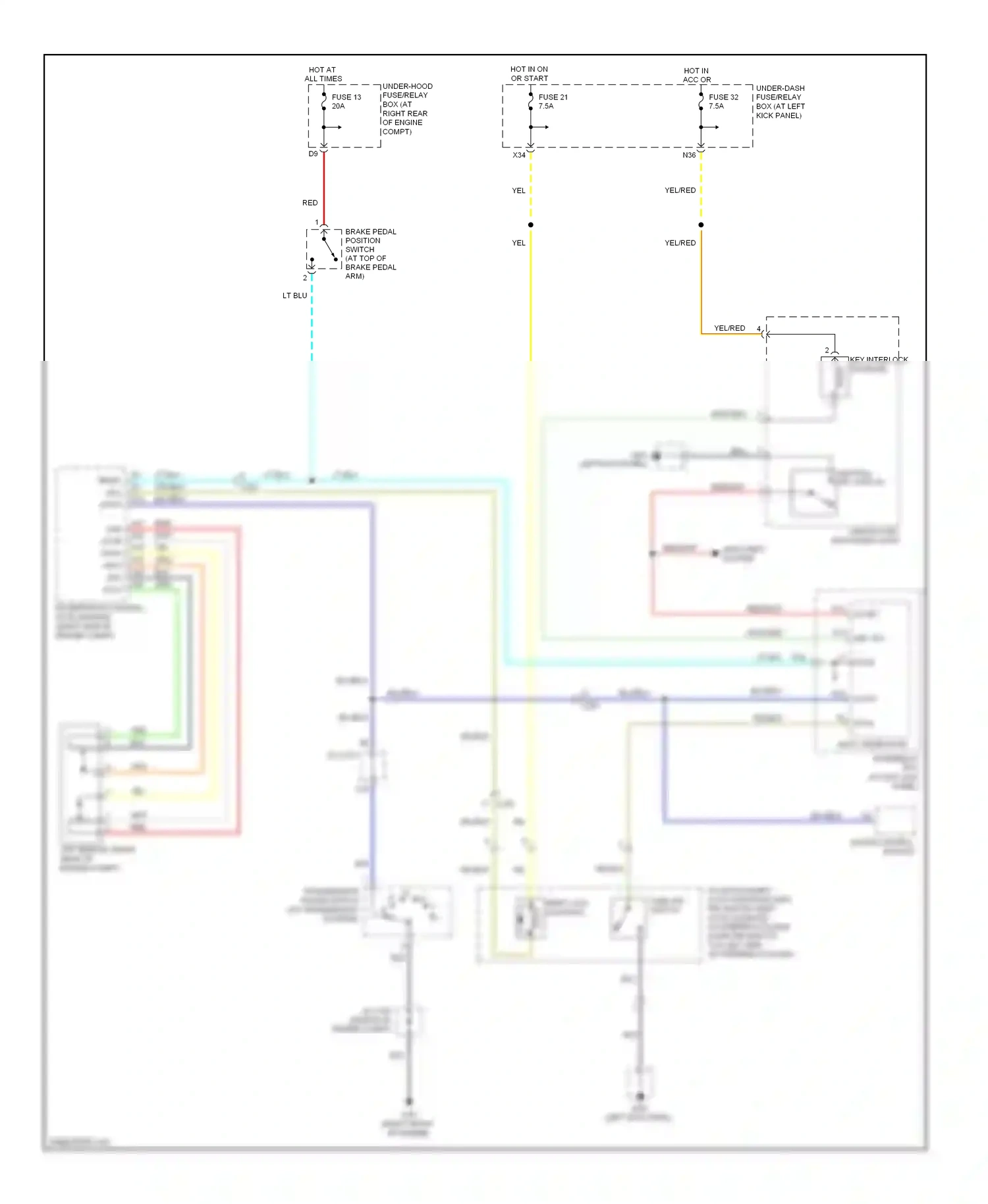 Wiring diagram org/ for Honda Ridgeline I facelift (2009-2014) (27 of 32)