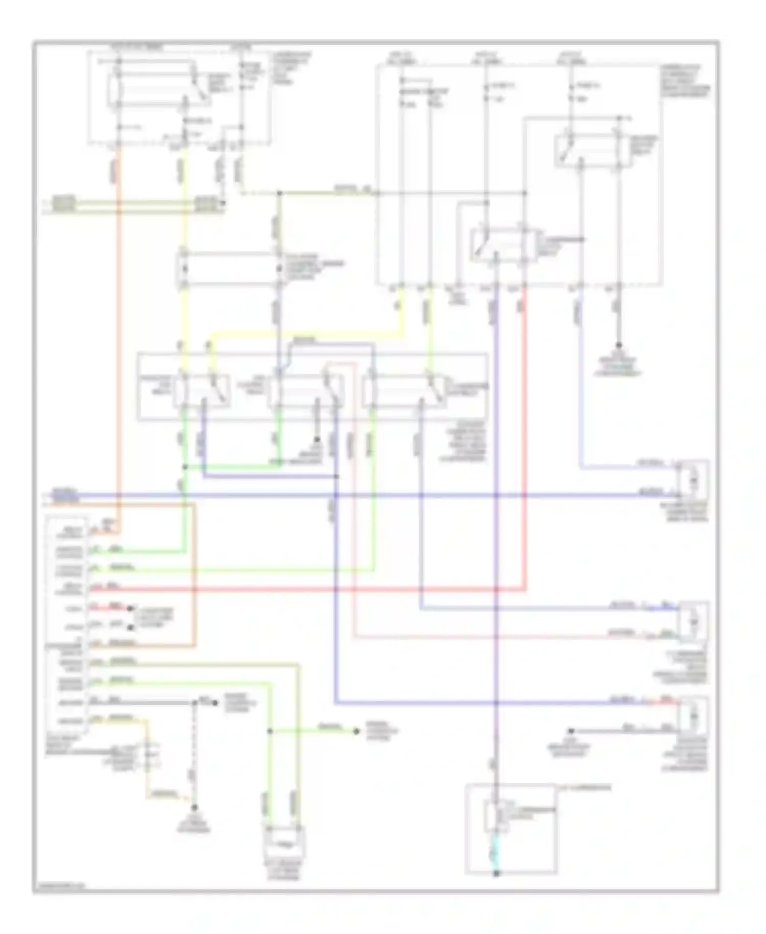 Ridgeline Honda I (2004-2009): Manual a/c circuit (2 of 2)