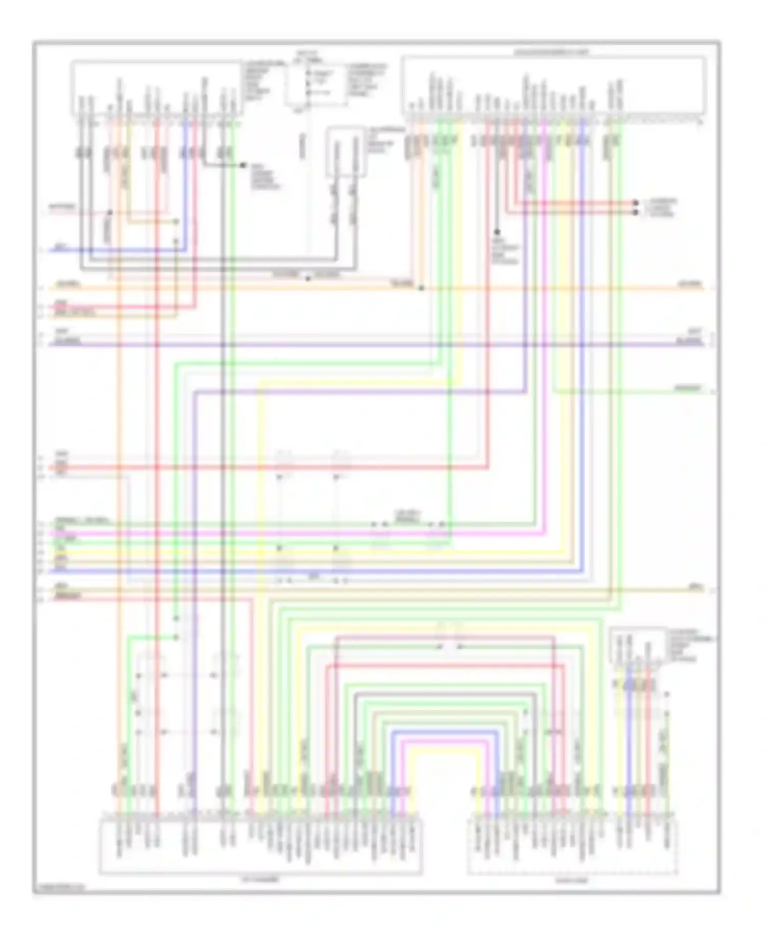 Ridgeline Honda I (2004-2009): Rear seat entertainment circuit, rtl with navigation (2 of 3)