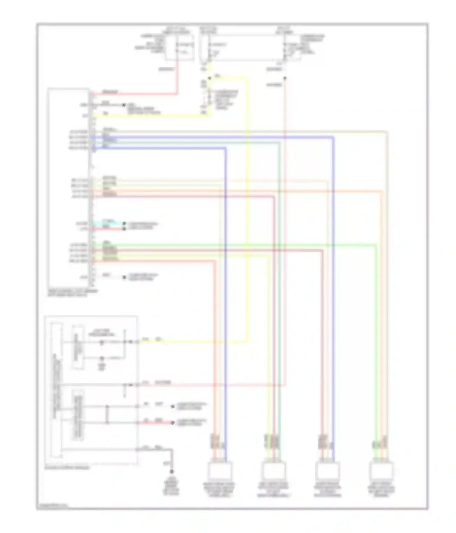 Ridgeline Honda I (2004-2009): Tire pressure monitoring circuit
