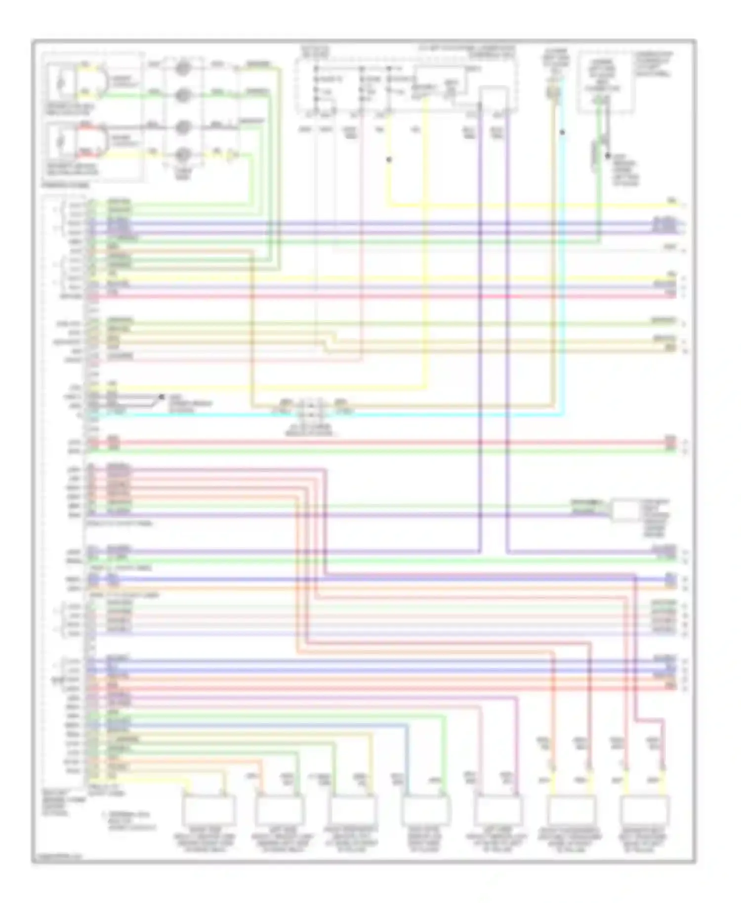Wiring diagram ods lfs- rfs- ign input ign input for Honda Ridgeline I (2004-2009)