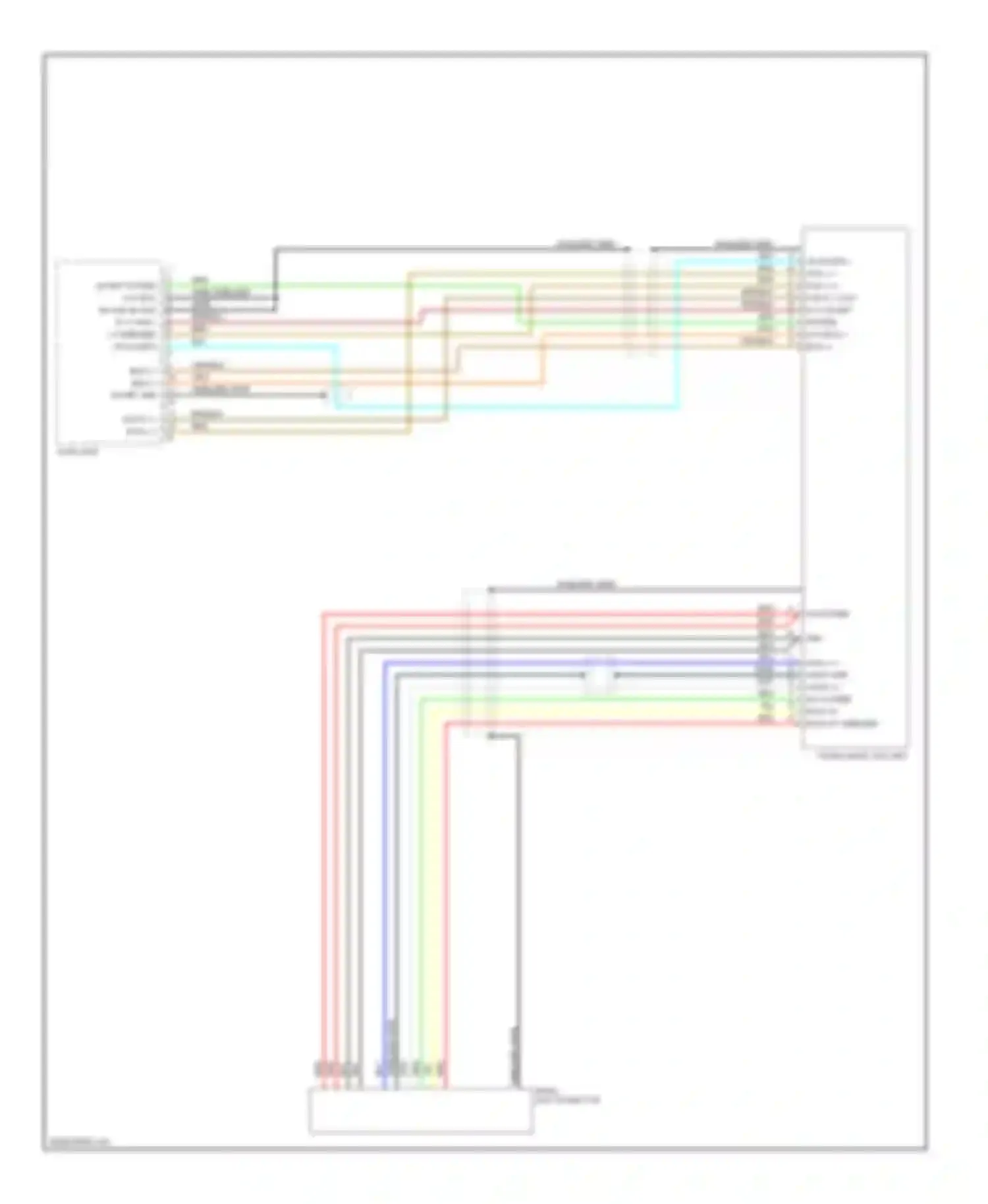 Wiring diagram audio unit for Honda Ridgeline I (2004-2009) (3 of 15)