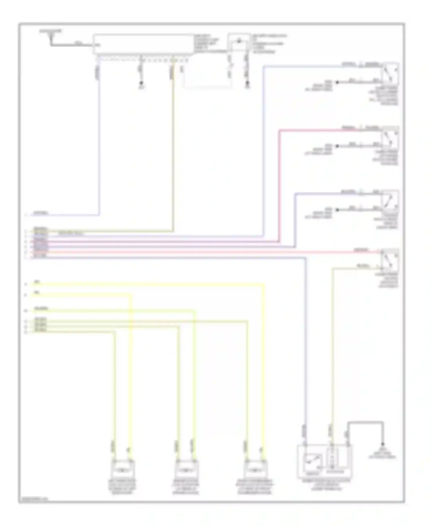 Wiring diagram blk for Honda Ridgeline I (2004-2009) (7 of 87)