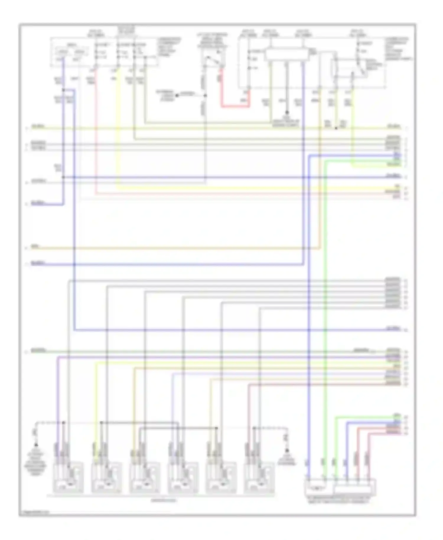 Wiring diagram fuse 18 fuse 21 for Honda Ridgeline I (2004-2009) (2 of 2)