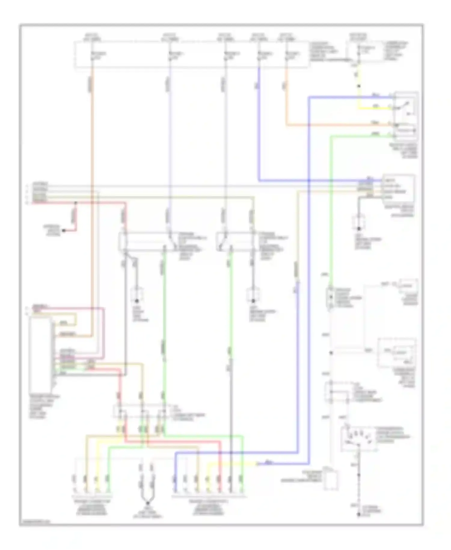 Wiring diagram fuse 21 for Honda Ridgeline I (2004-2009)
