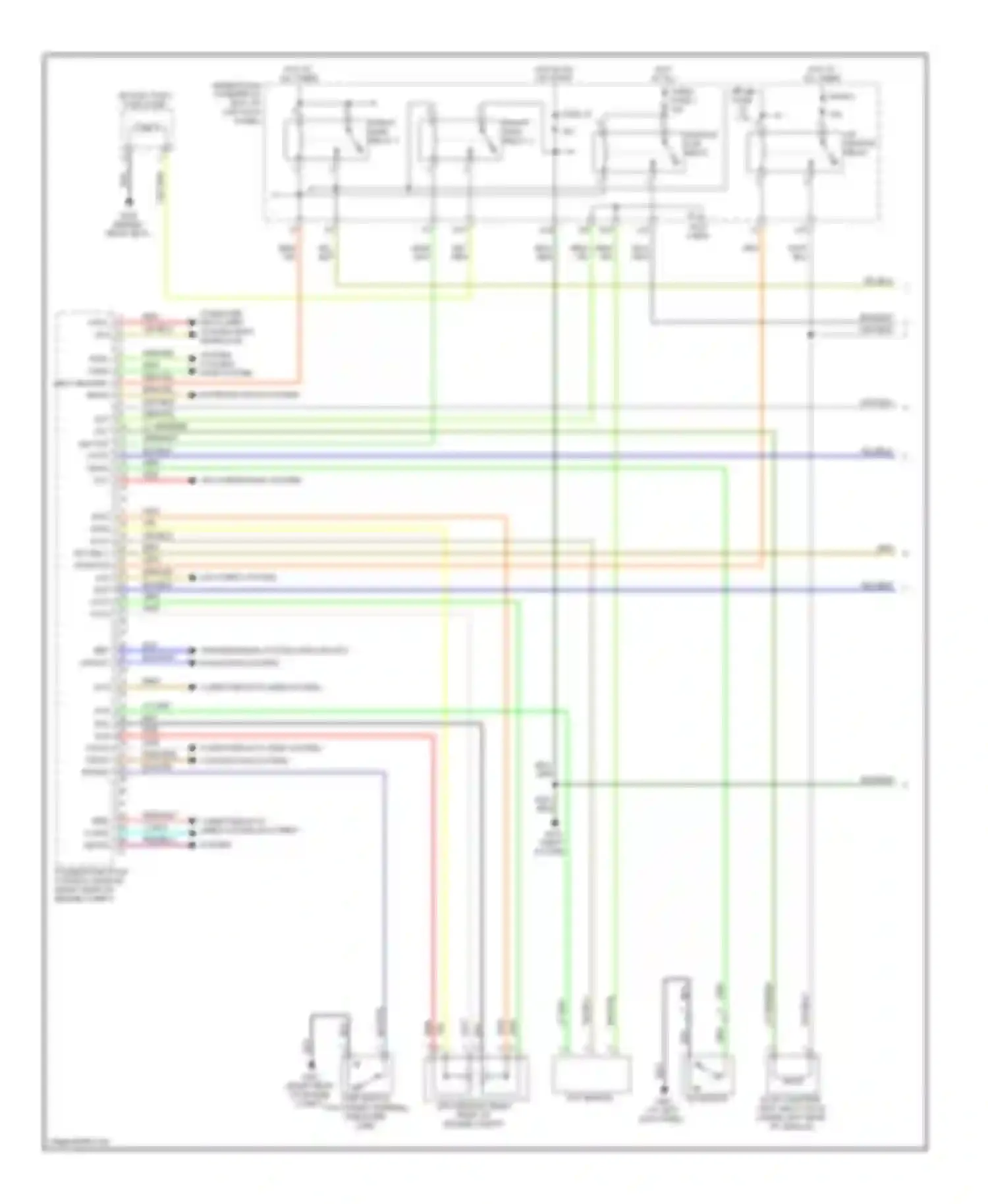 Ridgeline Honda I (2005-2009): Wiring diagram engine performance 3.5l (1 of 6)