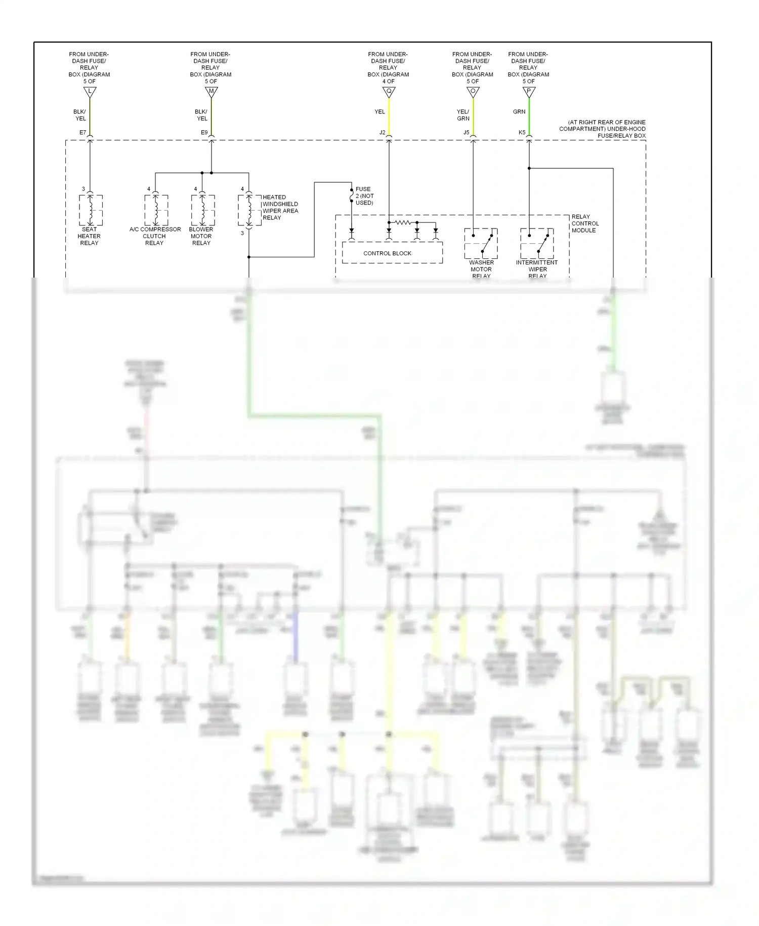 Wiring diagram dash lights brightness controller for Honda Ridgeline I (2005-2009) (3 of 3)