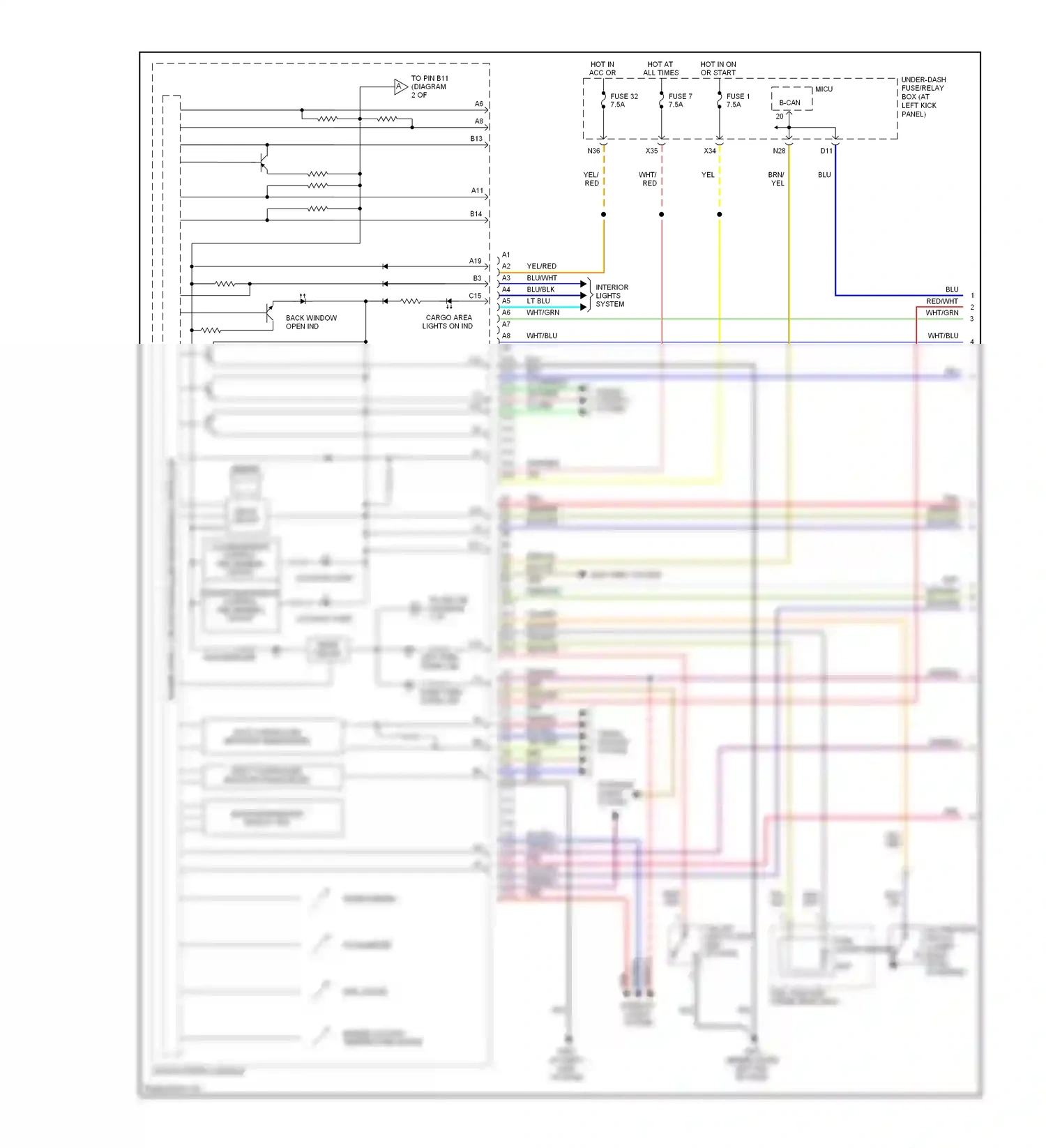 Wiring diagram fast controller network transceiver for Honda Ridgeline I (2005-2009) (1 of 1)