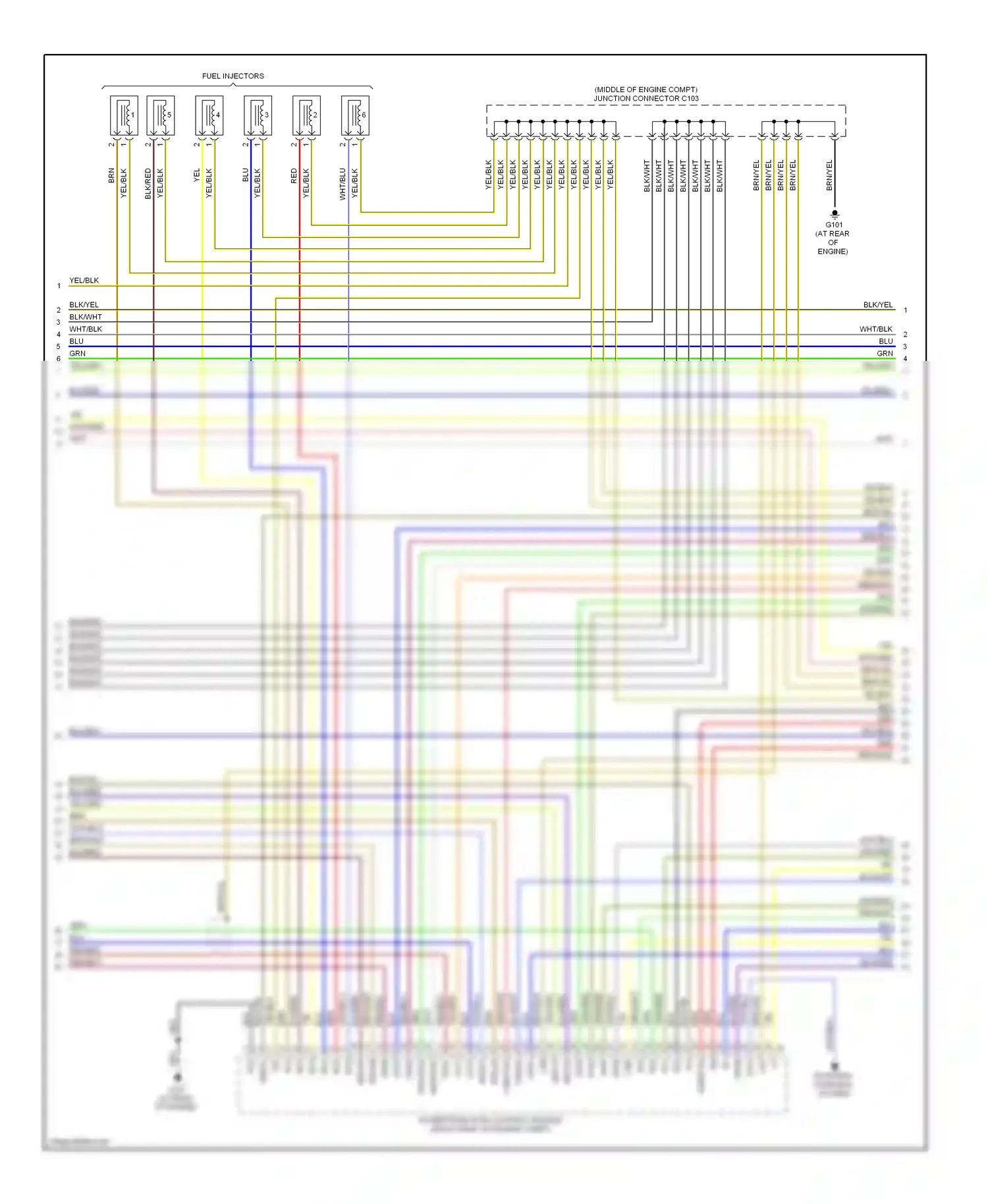 Wiring diagram red/blk for Honda Ridgeline I (2005-2009) (8 of 42)