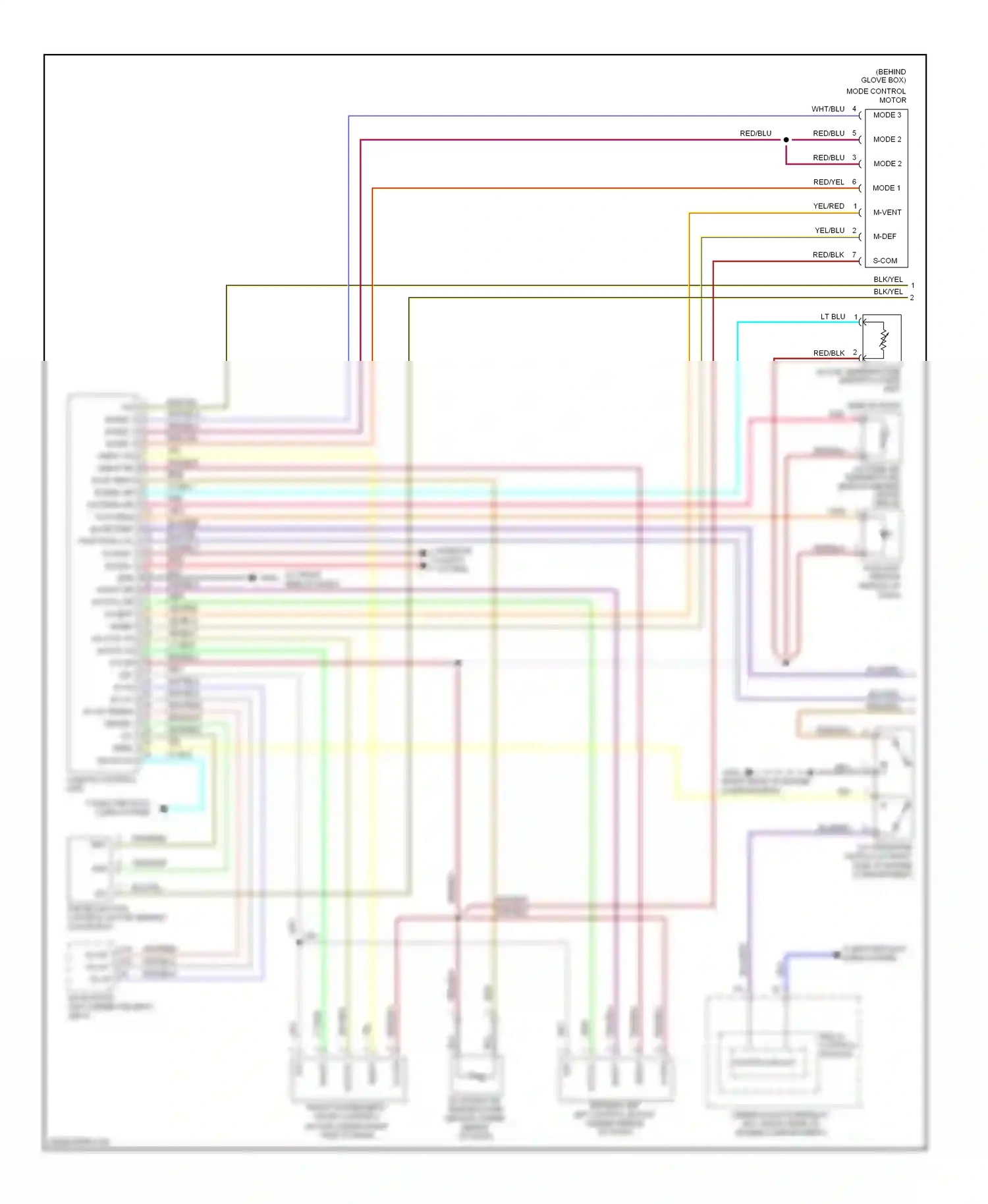Wiring diagram red/blu for Honda Ridgeline I (2005-2009) (1 of 38)