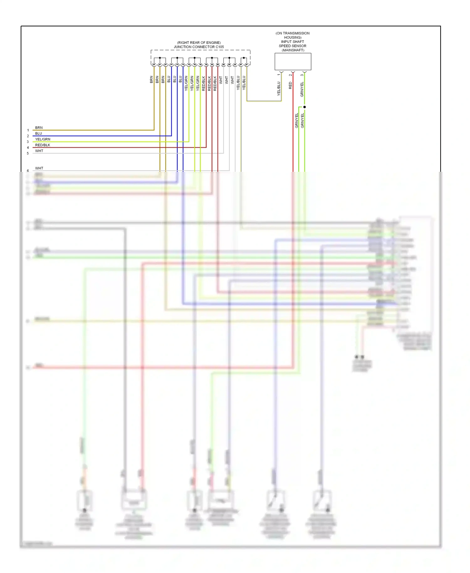 Wiring diagram shift control solenoid valve b for Honda Ridgeline I (2005-2009) (1 of 1)