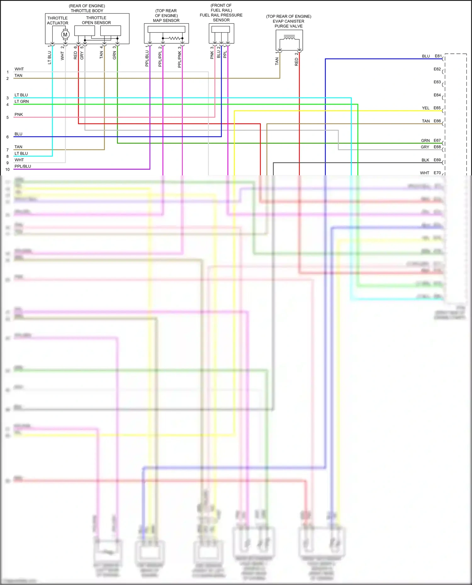 Wiring diagram cmp sensor for Honda Ridgeline II facelift (2021-2024) (2 of 2)