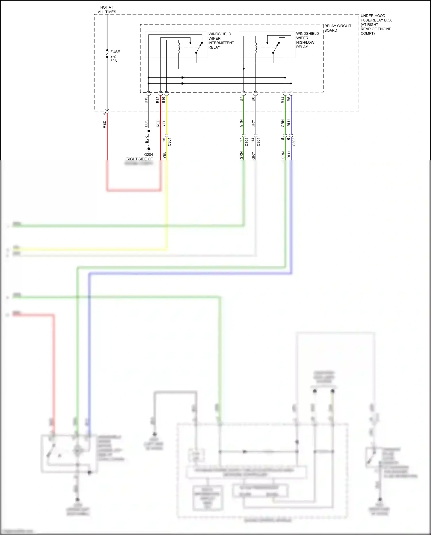 Wiring diagram computer data lines system for Honda Ridgeline II facelift (2021-2024) (67 of 70)