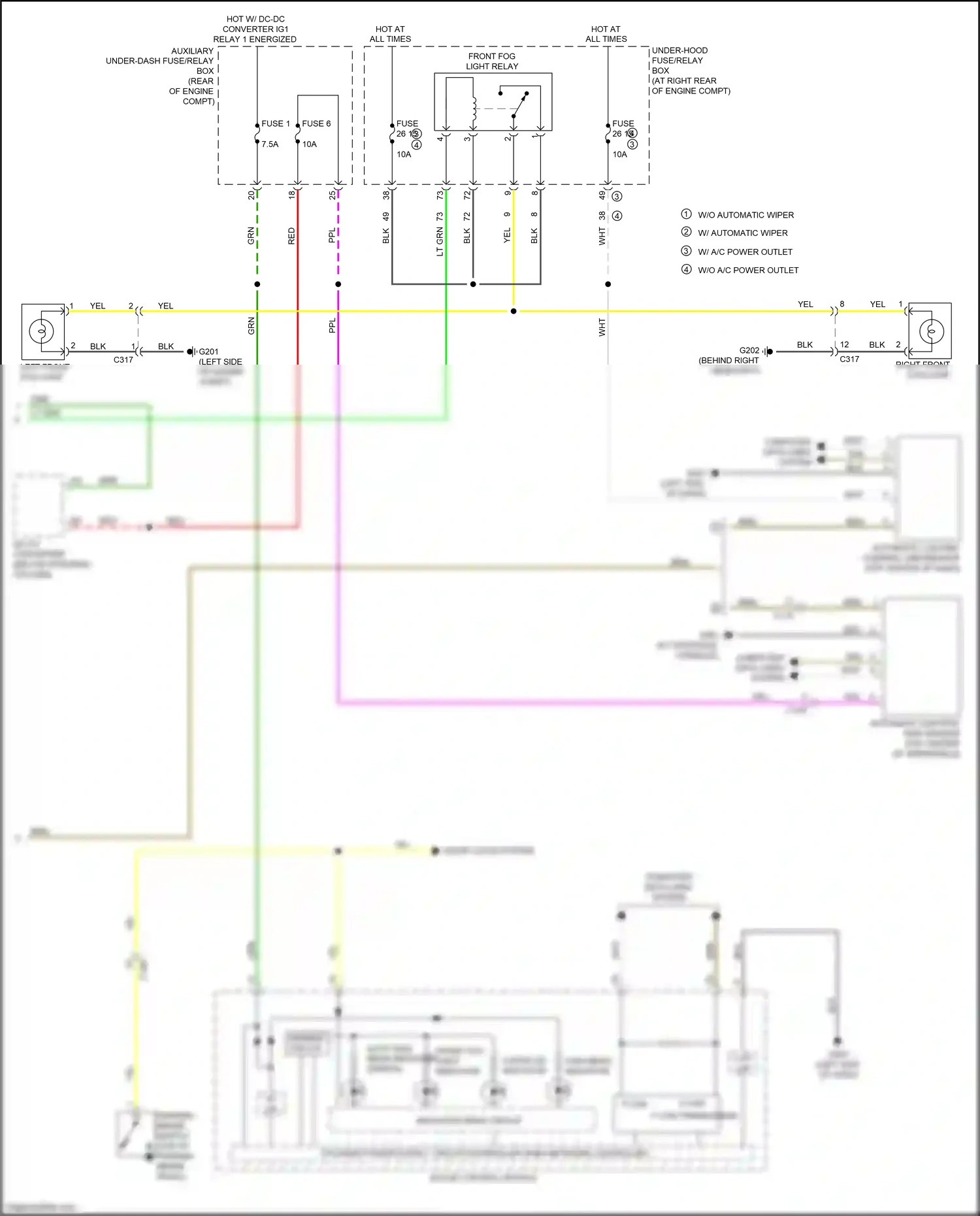 Wiring diagram computer data lines system for Honda Ridgeline II facelift (2021-2024) (6 of 70)