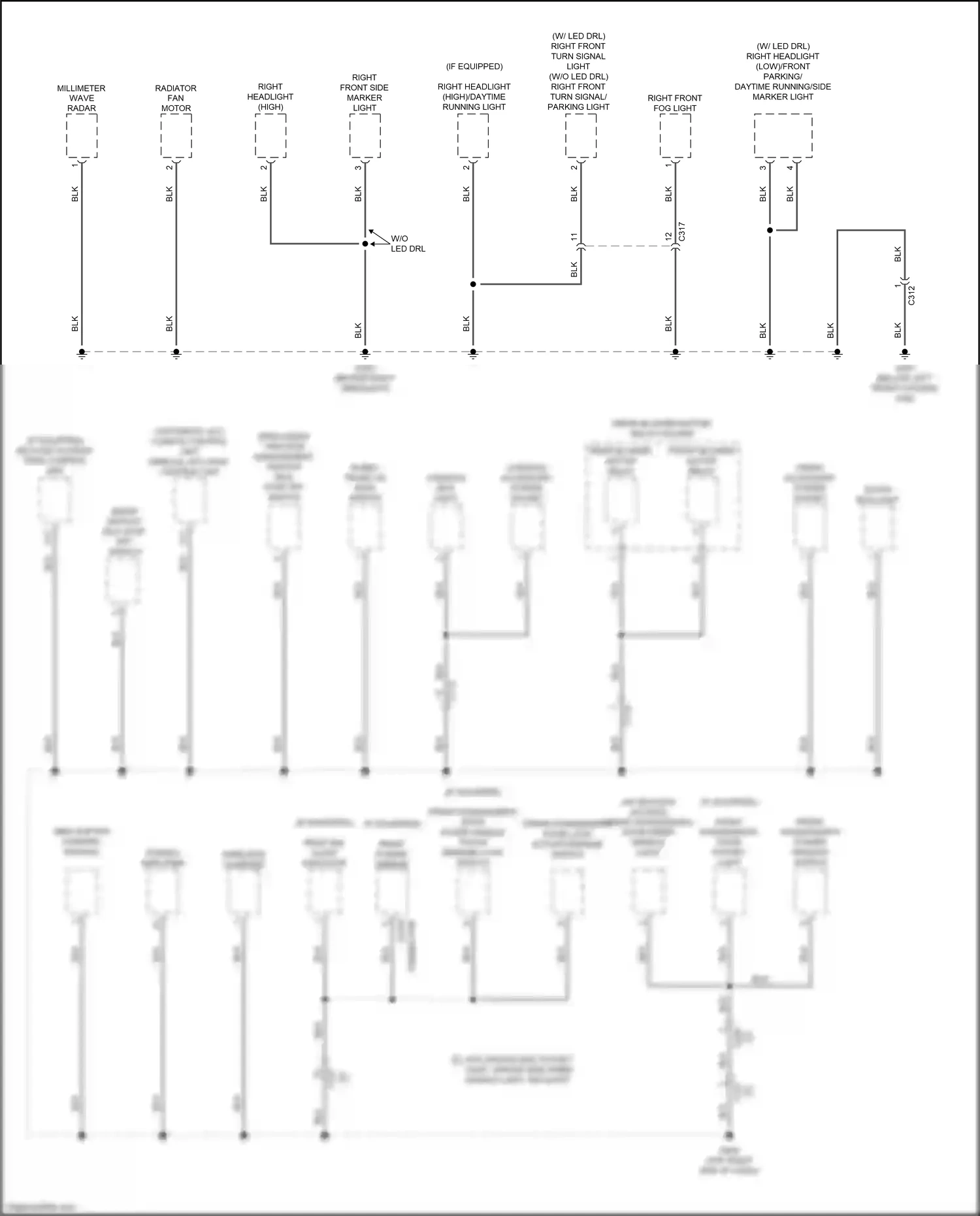 Wiring diagram keyless access/ tpms control unit for Honda Ridgeline II facelift (2021-2024) (5 of 14)