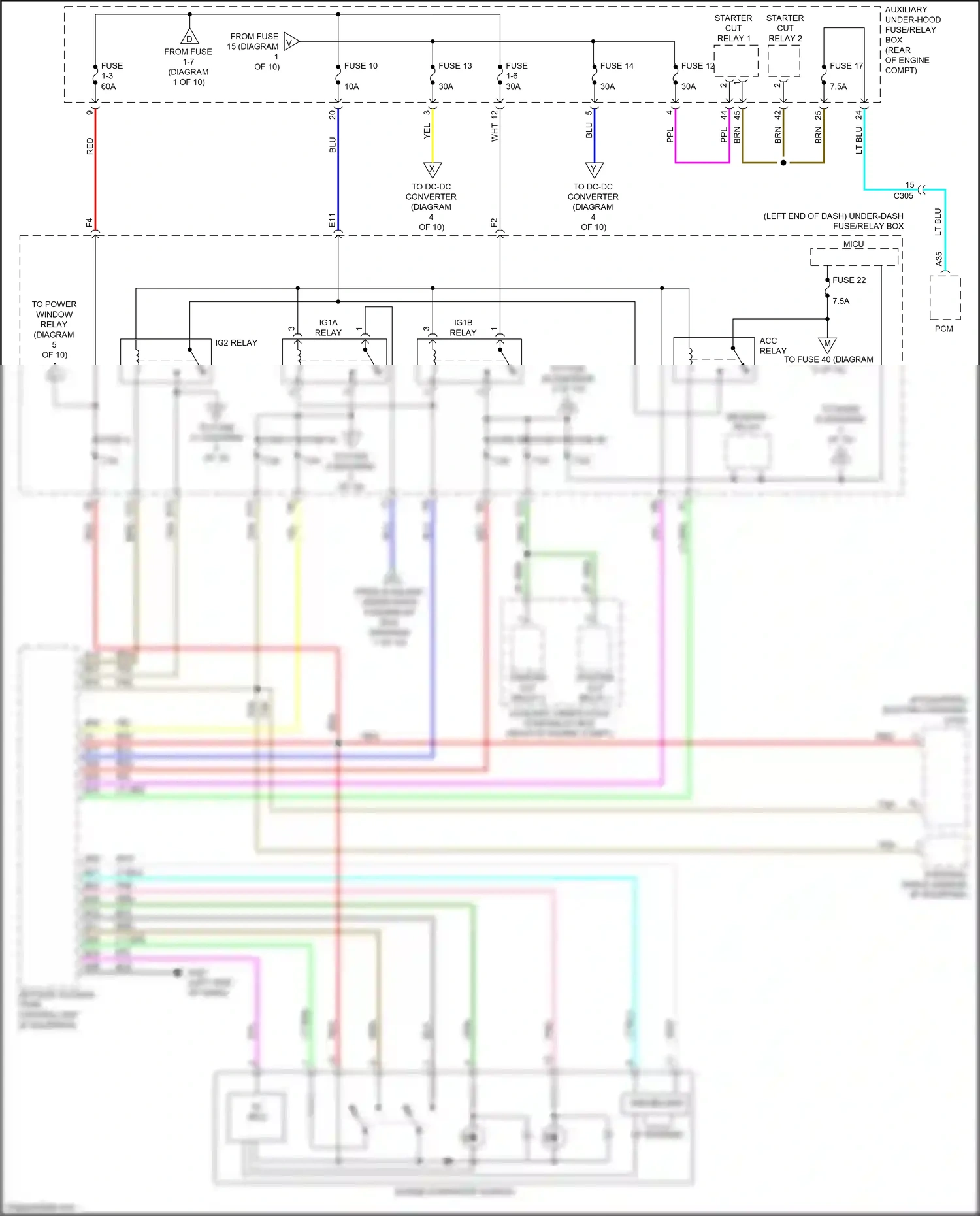 Wiring diagram steering angle sensor for Honda Ridgeline II facelift (2021-2024) (6 of 8)