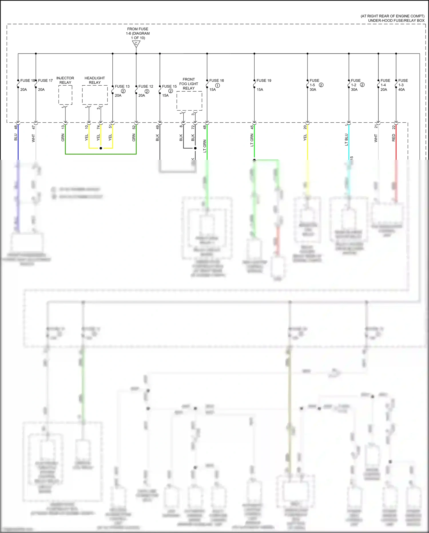 Wiring diagram vsa modulator control unit for Honda Ridgeline II facelift (2021-2024) (7 of 7)