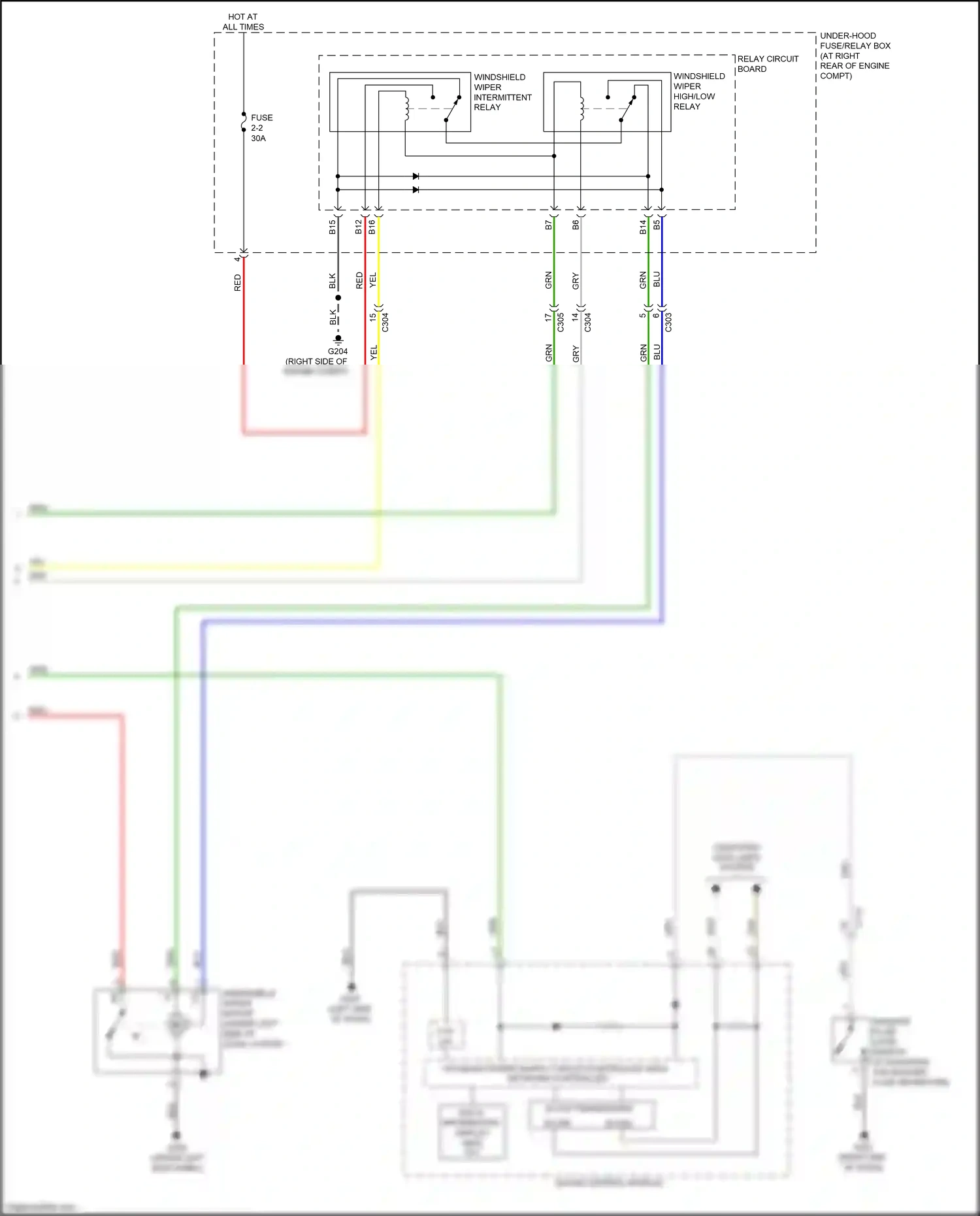Honda Ridgeline II (2016-2021) b-can transceiver wiring diagram  (7 of 7)