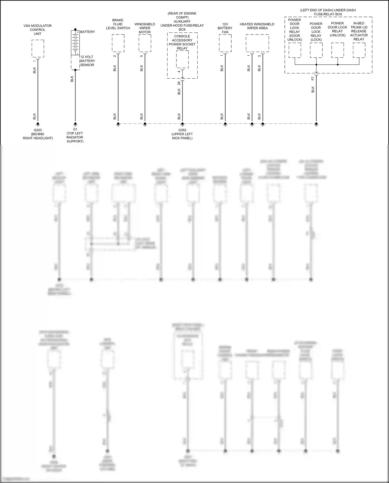 Honda Ridgeline II (2016-2021) blk wiring diagram  (110 of 137)