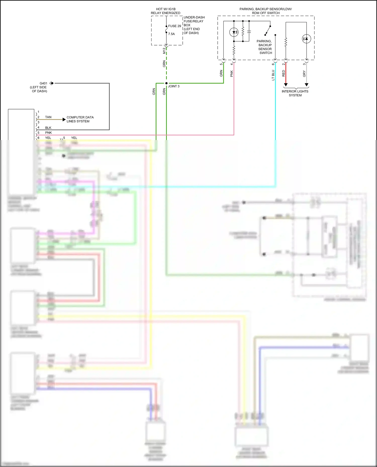 Honda Ridgeline II (2016-2021) blk wiring diagram  (38 of 137)