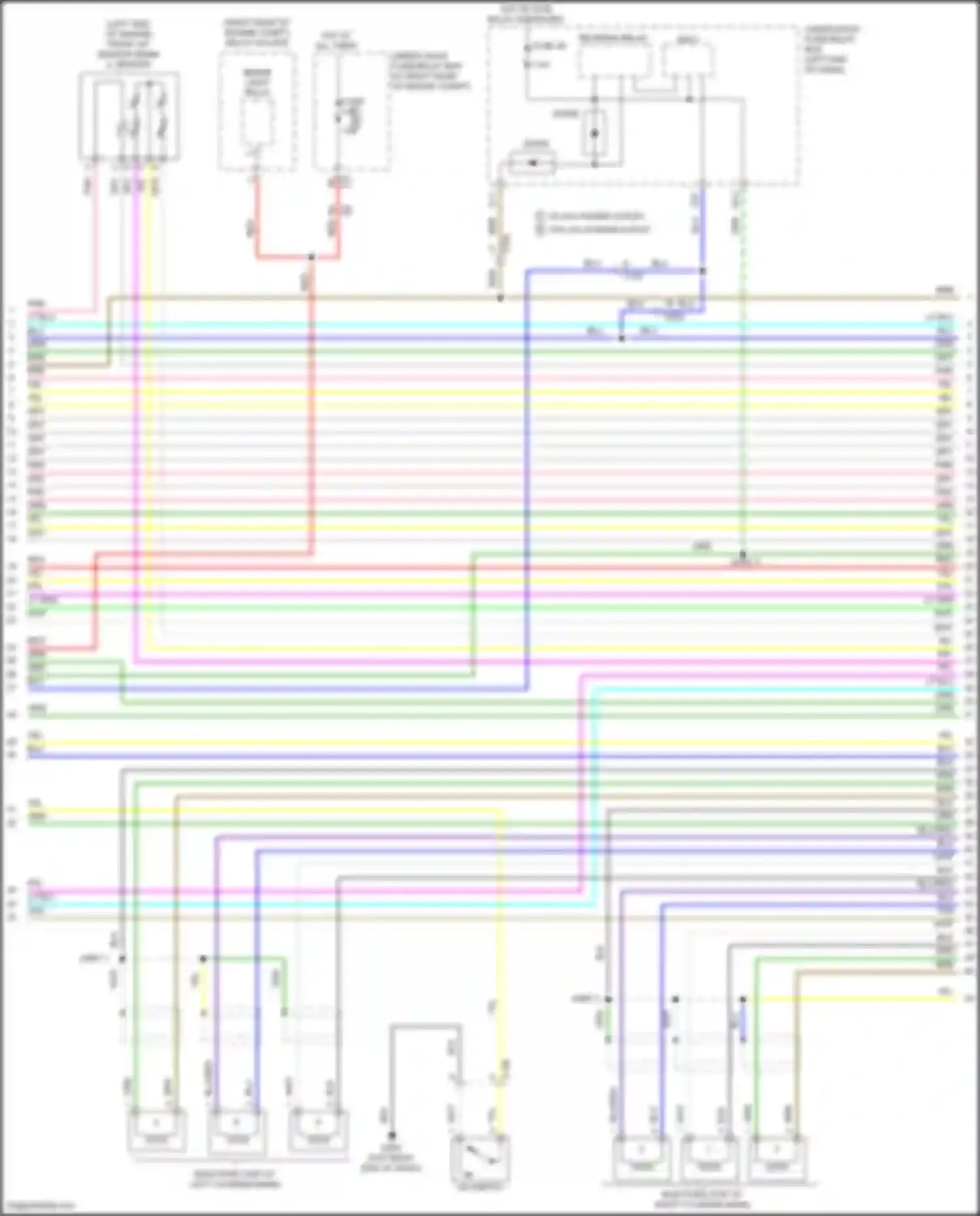 Wiring diagram brake light relay for Honda Ridgeline II (2016-2021) (8 of 8)