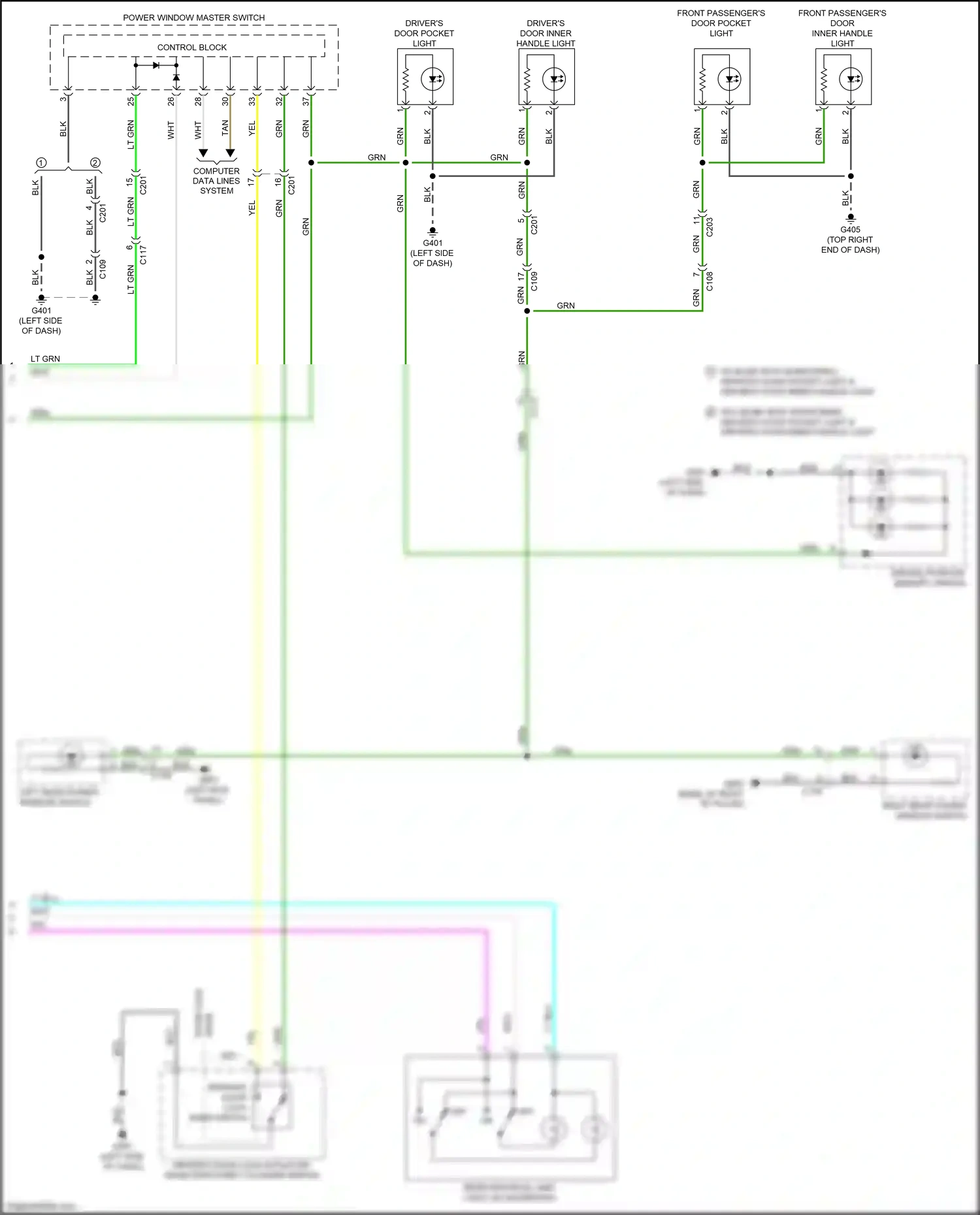 Honda Ridgeline II (2016-2021) computer data lines system wiring diagram  (44 of 83)