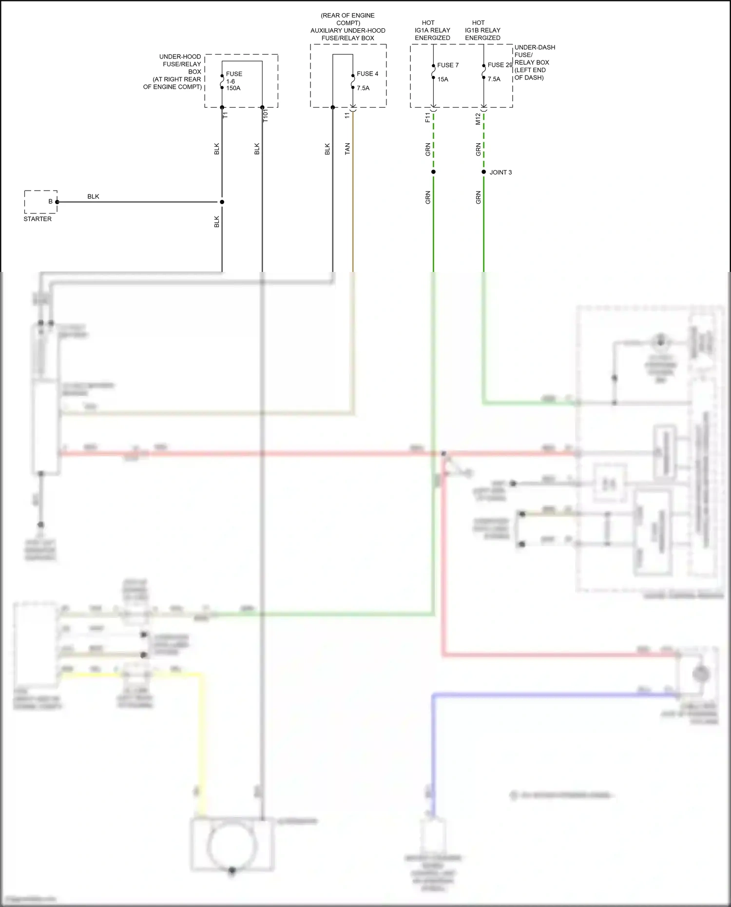 Honda Ridgeline II (2016-2021) computer data lines system wiring diagram  (76 of 83)