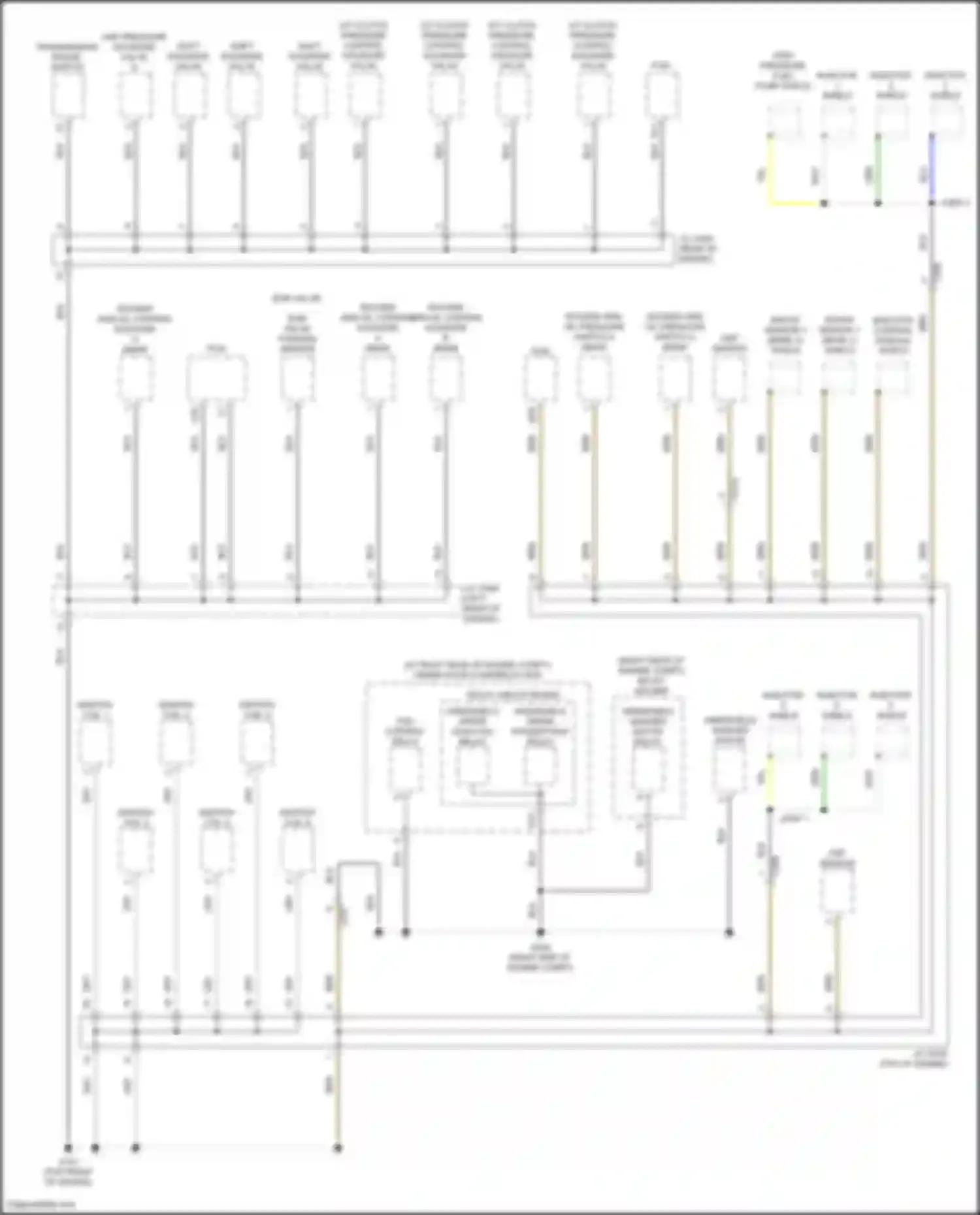 Wiring diagram fan control relay for Honda Ridgeline II (2016-2021) (3 of 4)