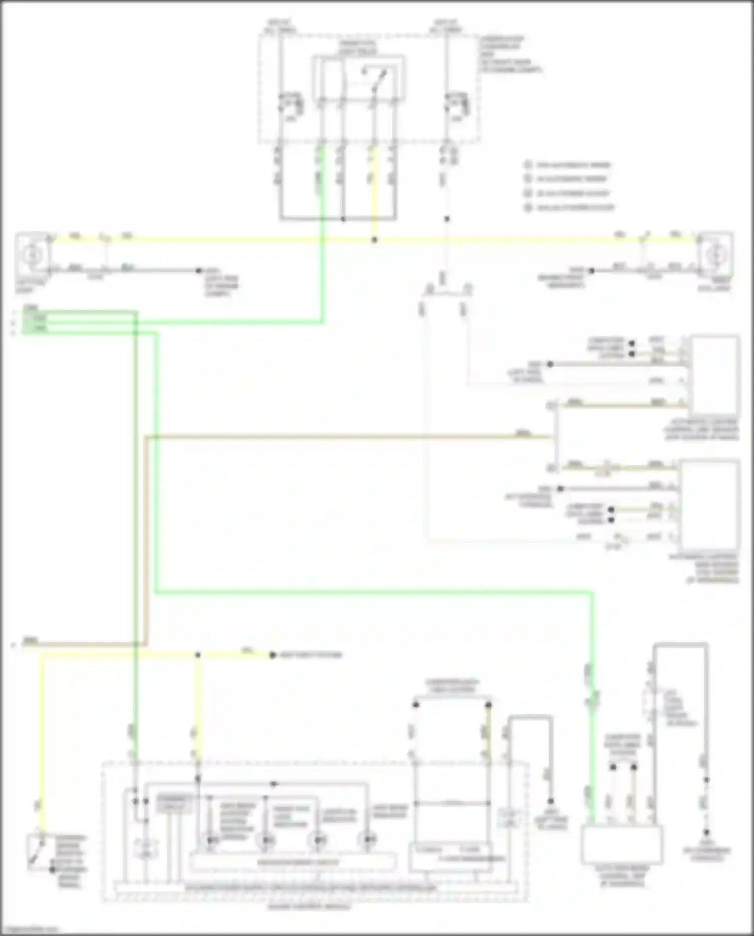 Wiring diagram front fog light relay for Honda Ridgeline II (2016-2021) (1 of 3)